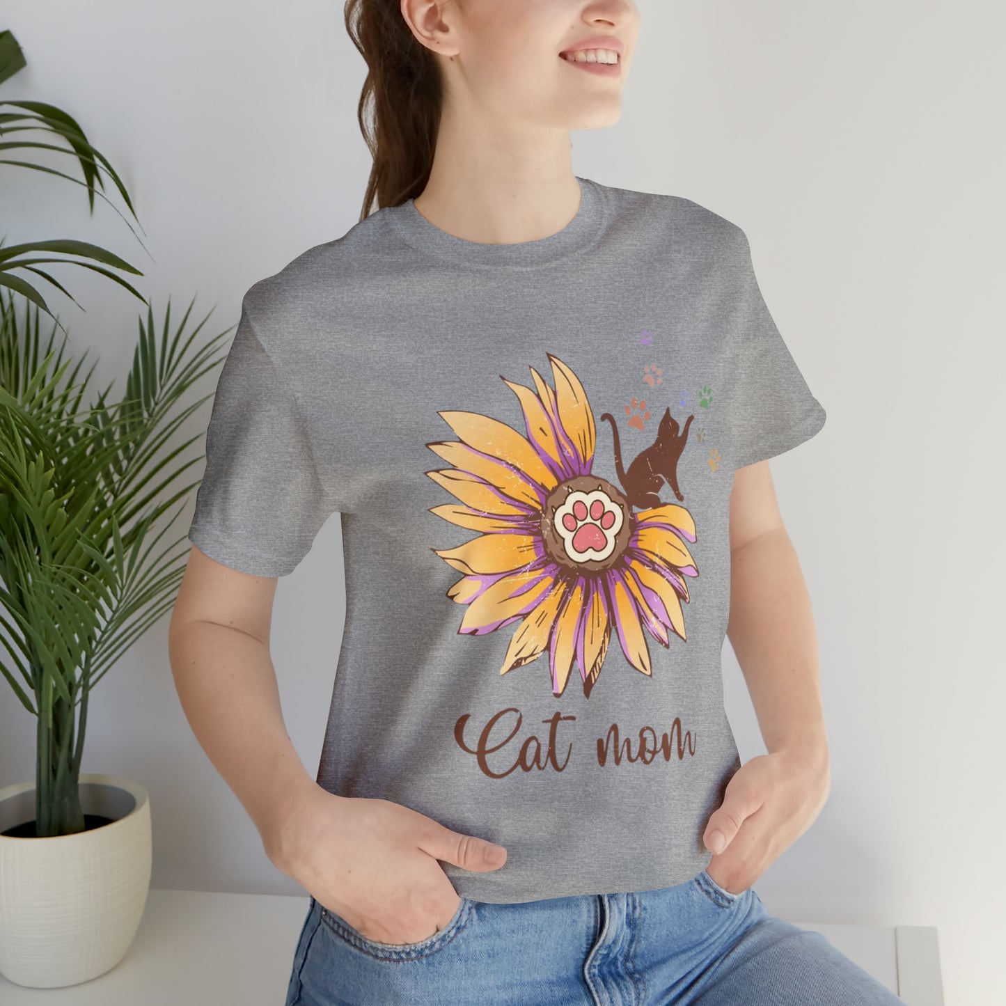 Cat Mom Flower