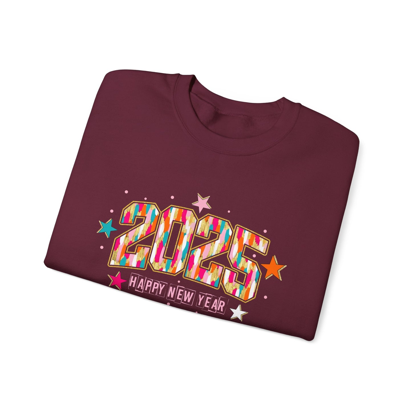 2025 Happy New Year Heavy Blend™ Crewneck Sweatshirt