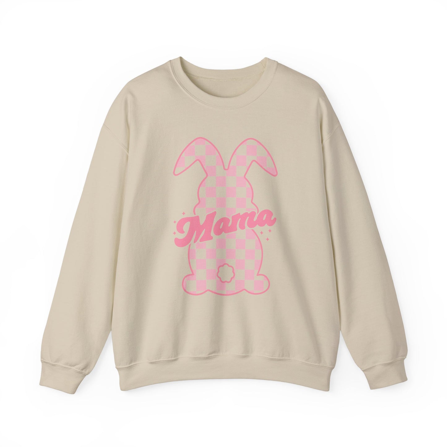 Pink Bunny Mama Heavy Blend™ Crewneck Sweatshirt