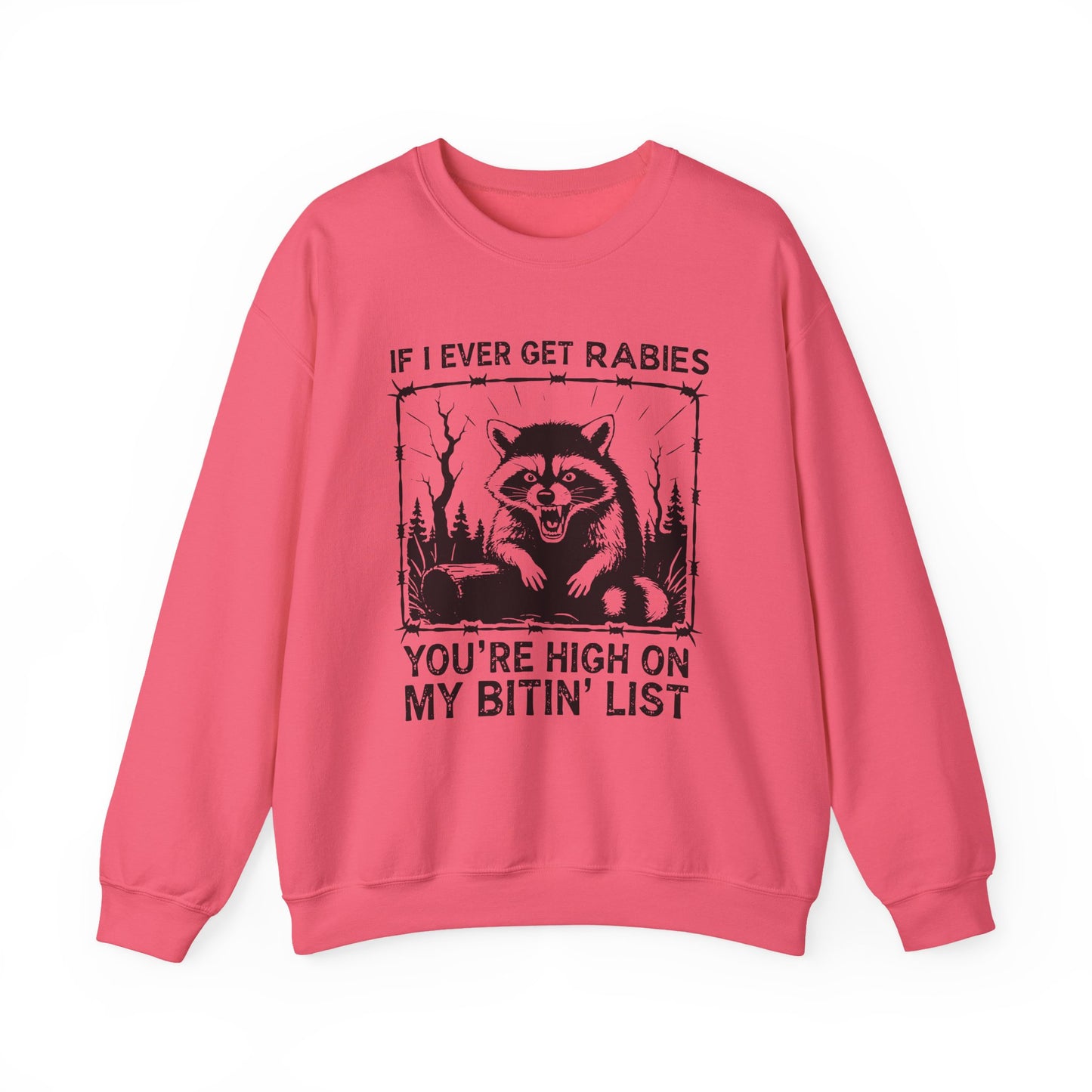 High On My Bitin List Heavy Blend™ Crewneck Sweatshirt