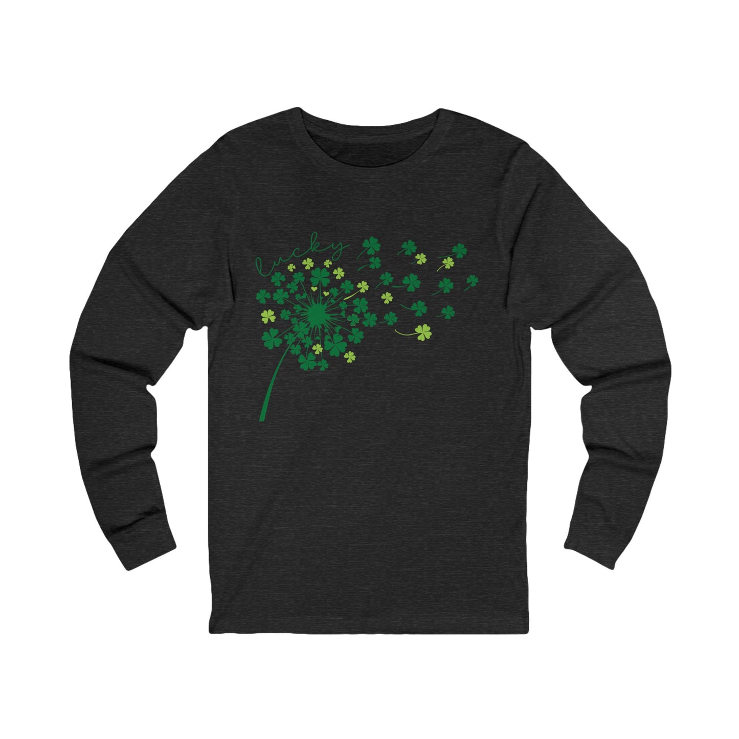 Lucky Wish Flower Jersey Long Sleeve Tee