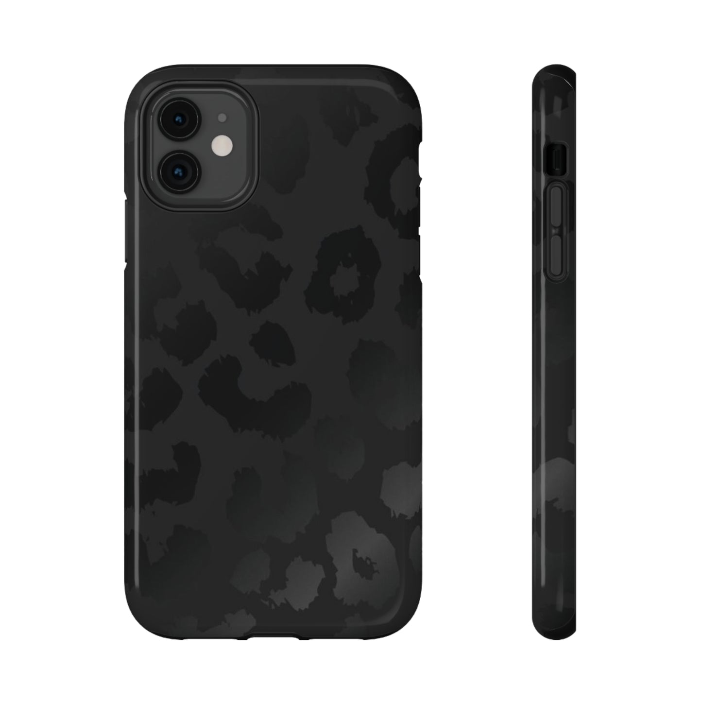Black Leopard Phone Case