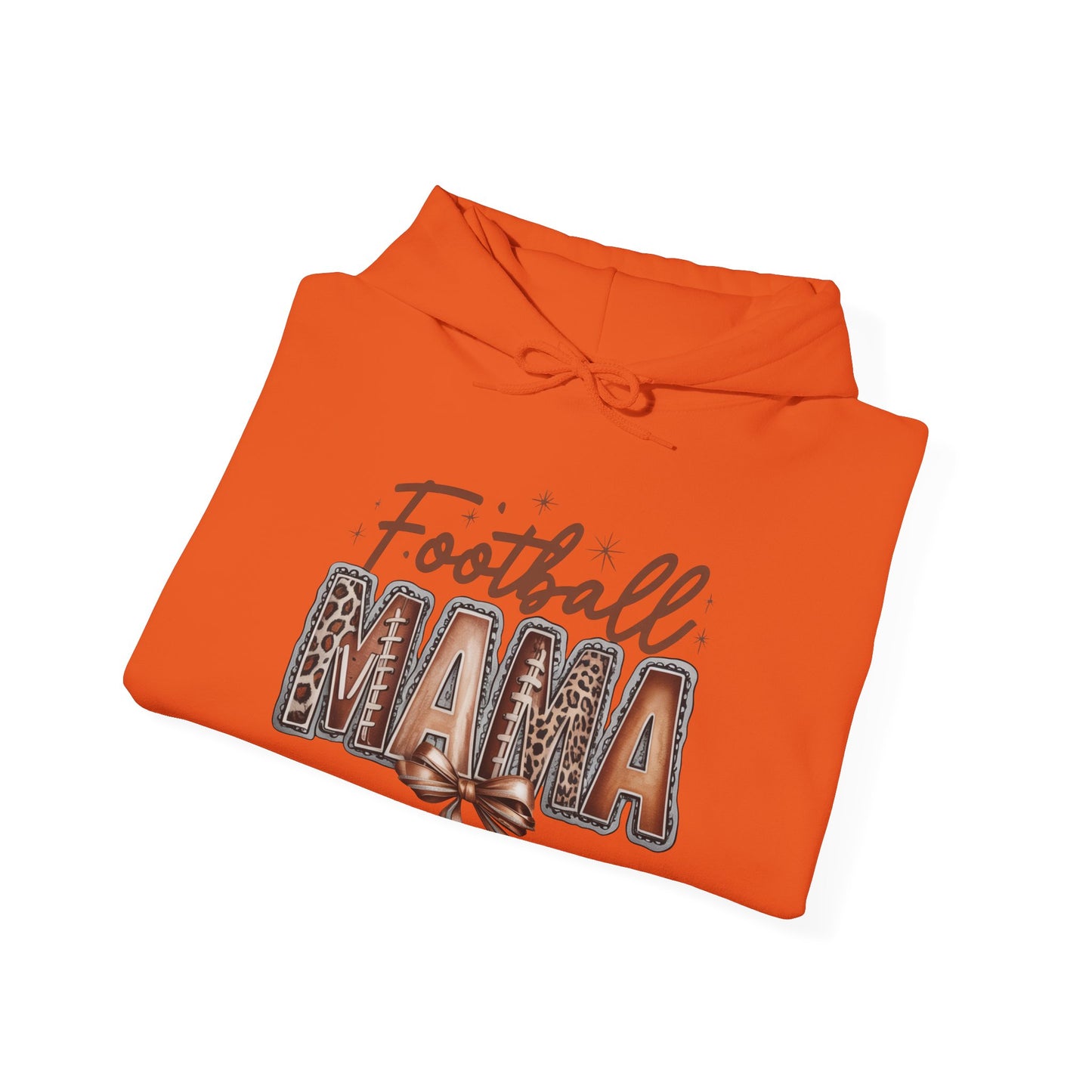 Football Mama  Heavy Blend™ Hooded Sweatshirt