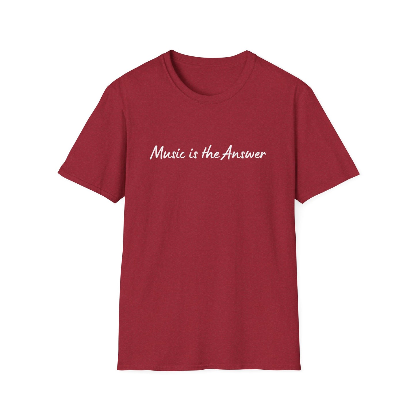Music Is The Answer Softstyle T-Shirt