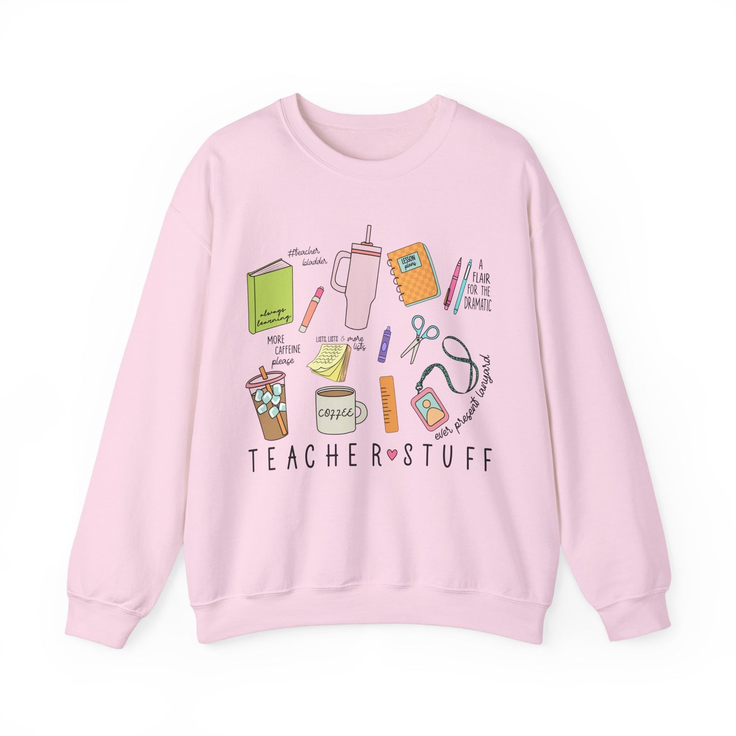 Teacher Stuff  Heavy Blend™ Crewneck Sweatshirt