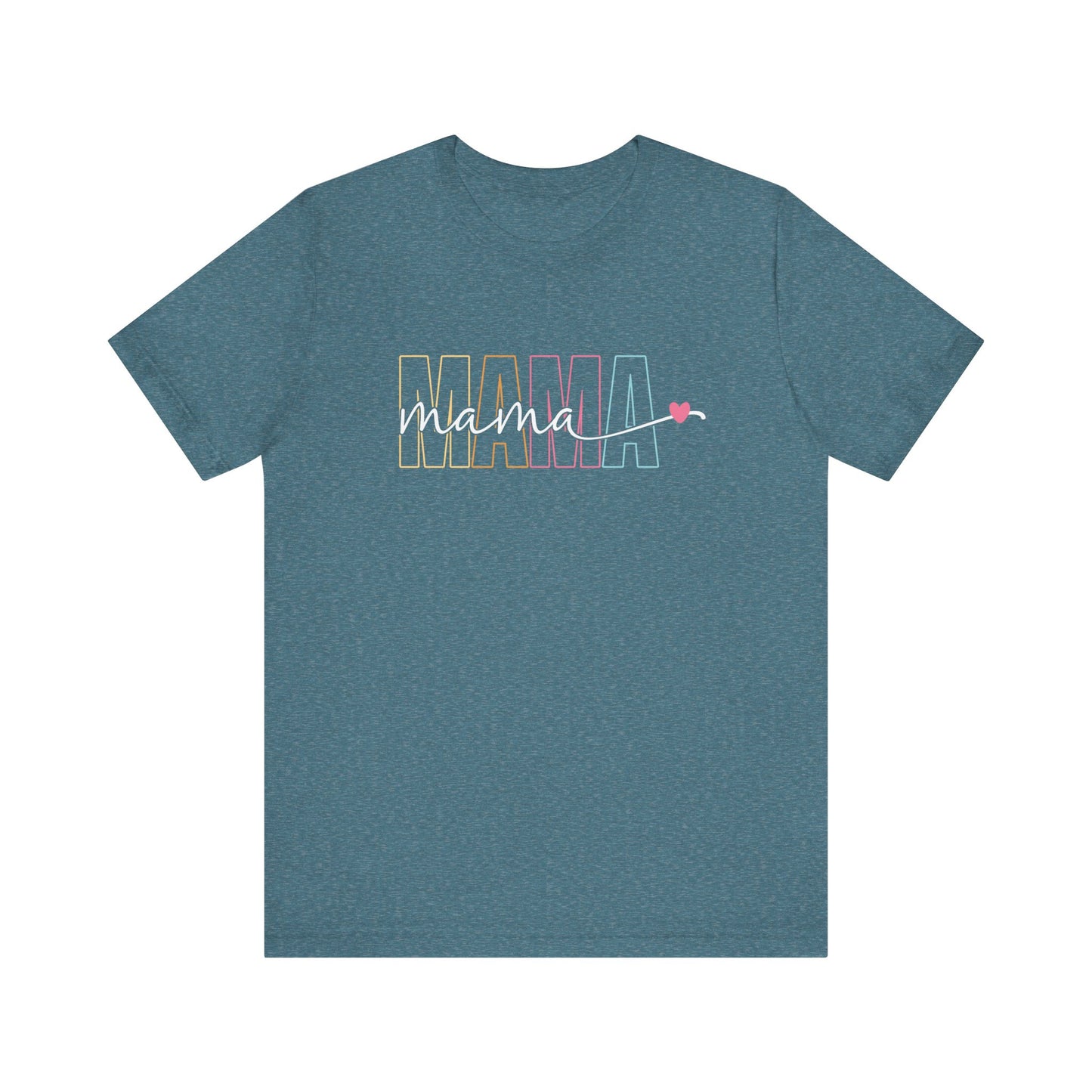 Mama 🖤 Jersey Short Sleeve Tee