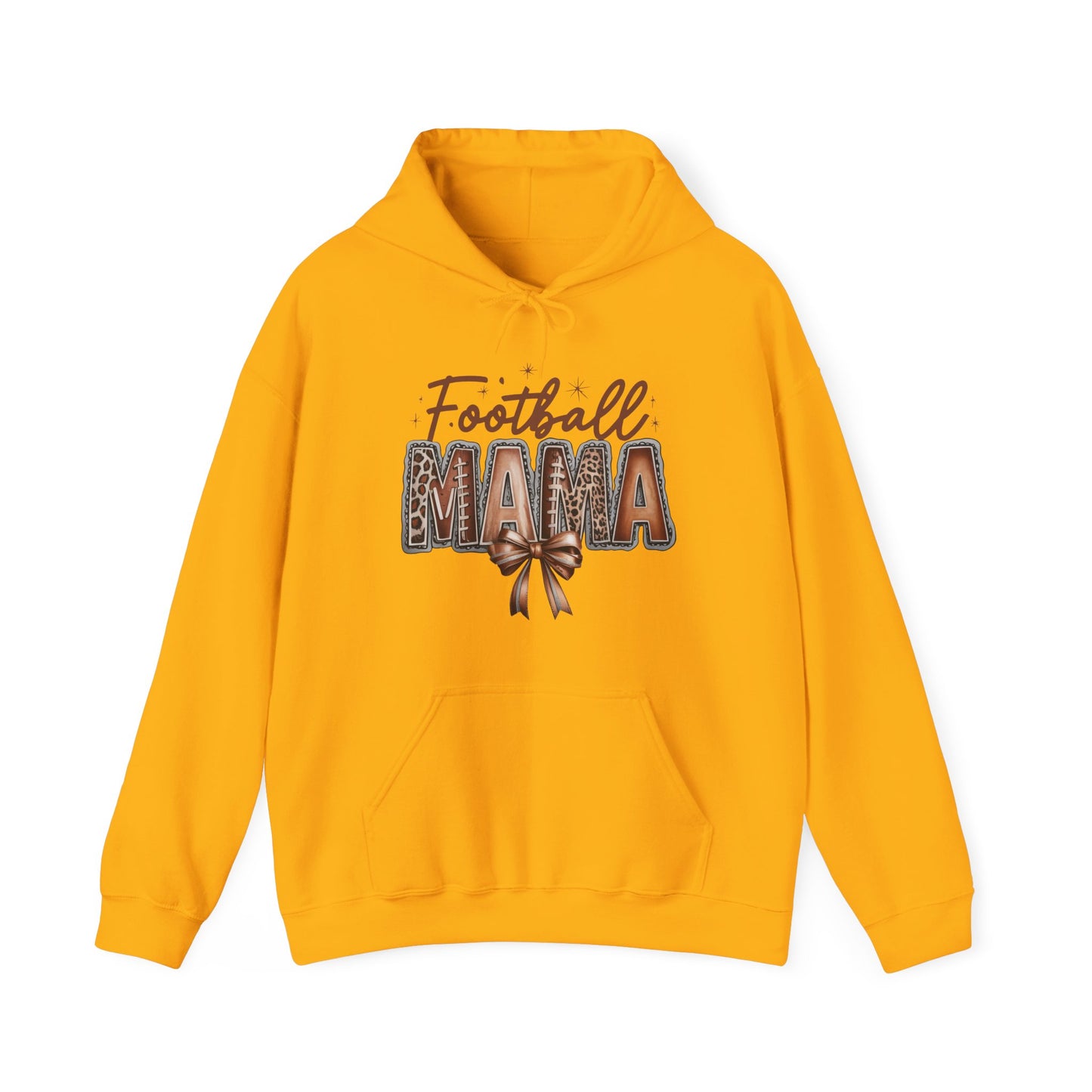 Football Mama  Heavy Blend™ Hooded Sweatshirt