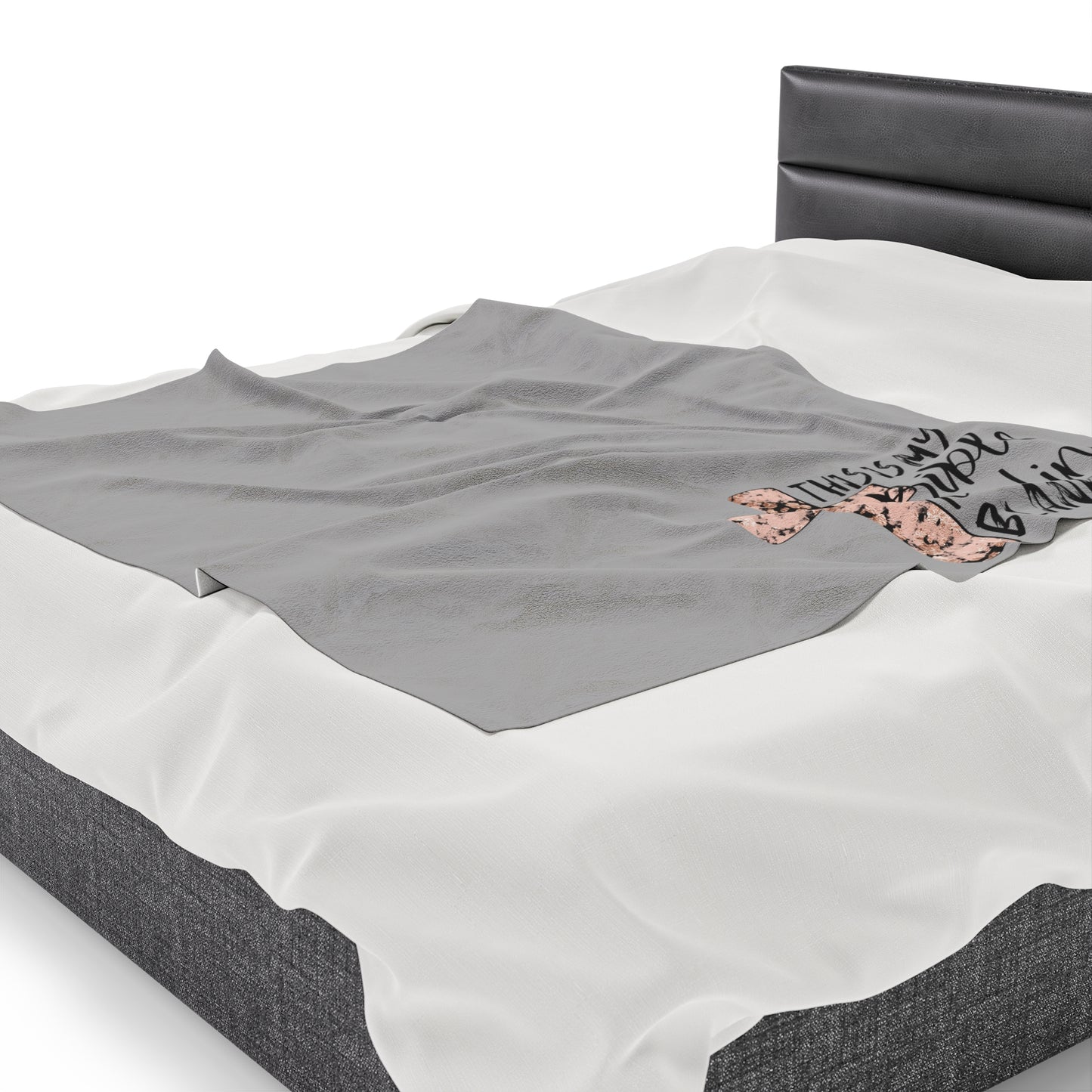 Bible Reading Velveteen Plush Blanket