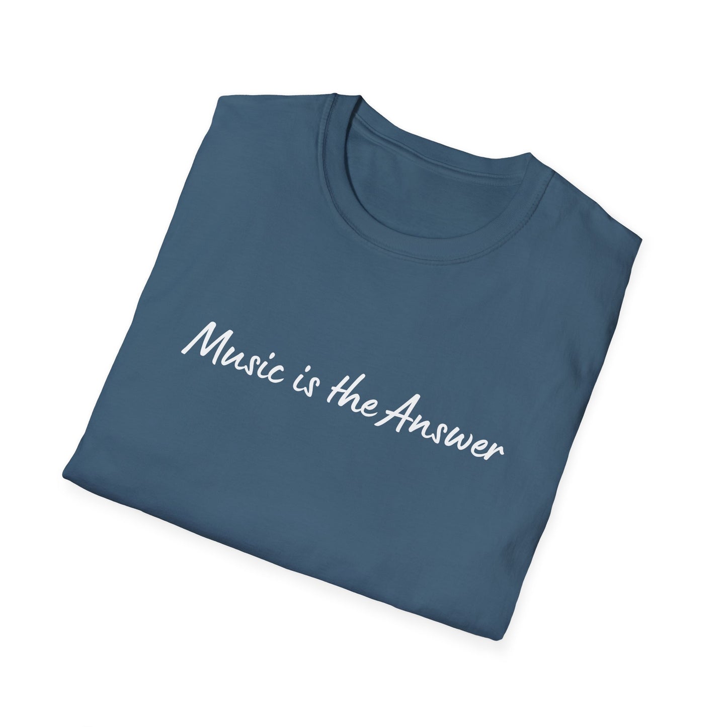 Music Is The Answer Softstyle T-Shirt