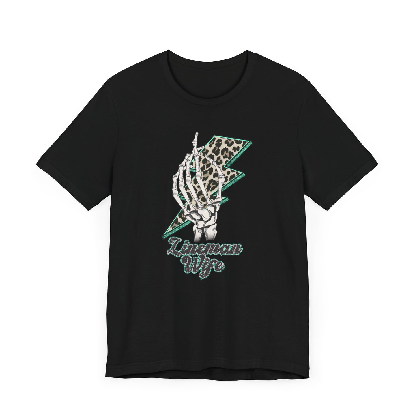 Lineman Wife Jersey Short Sleeve Tee