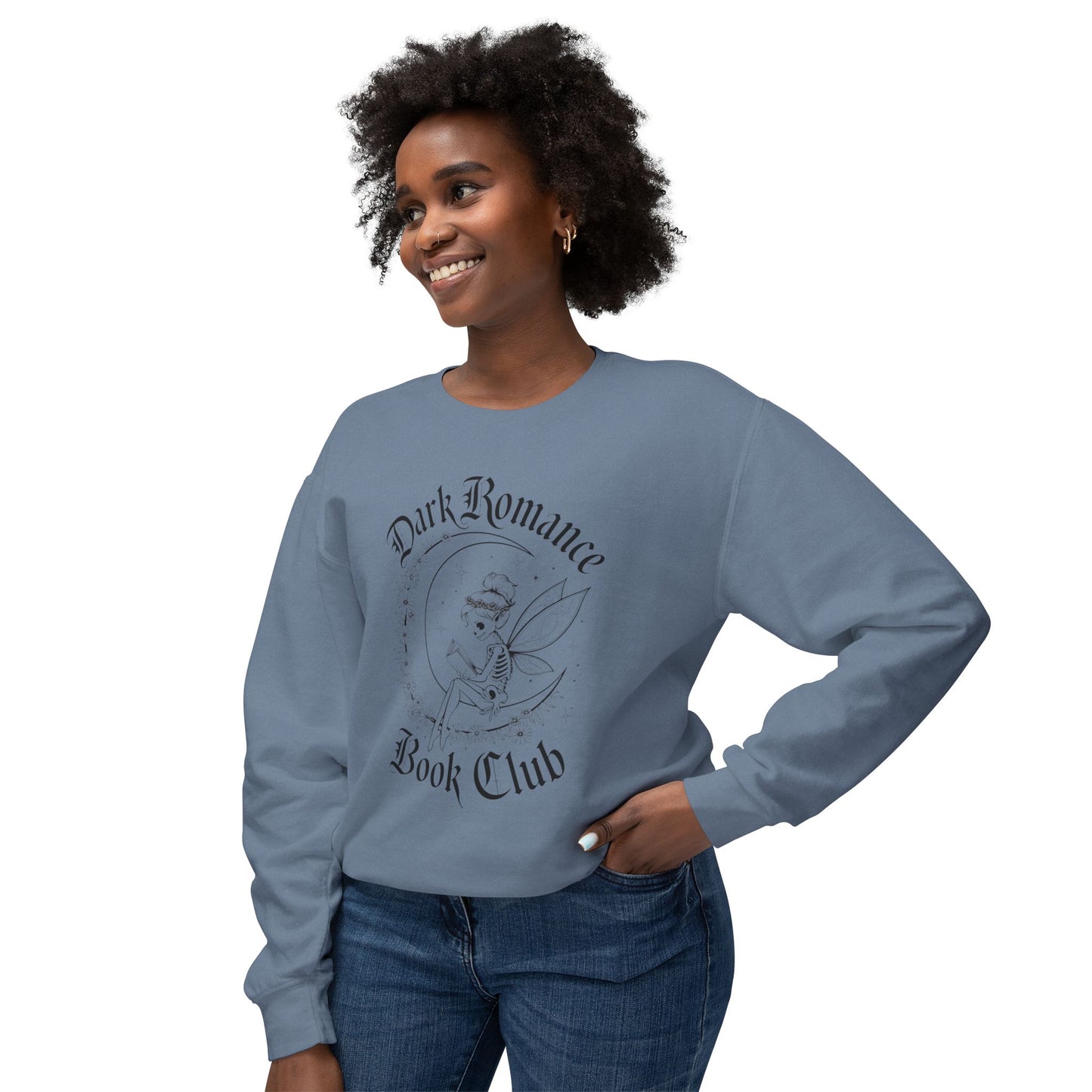 Dark Romance Book Club Lightweight Crewneck Sweatshirt