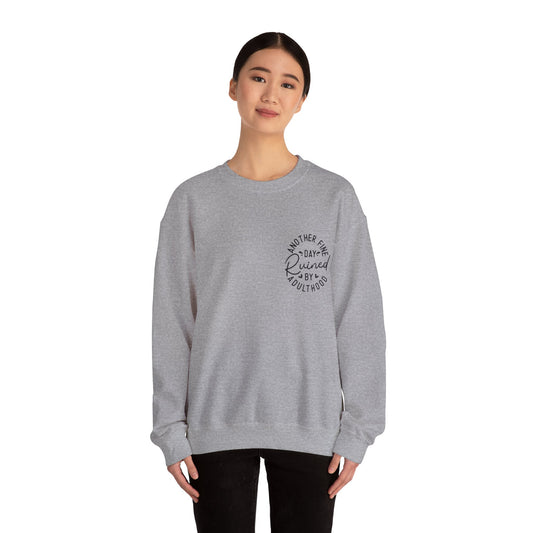 Ruined By Adulthood Heavy Blend™ Crewneck Sweatshirt