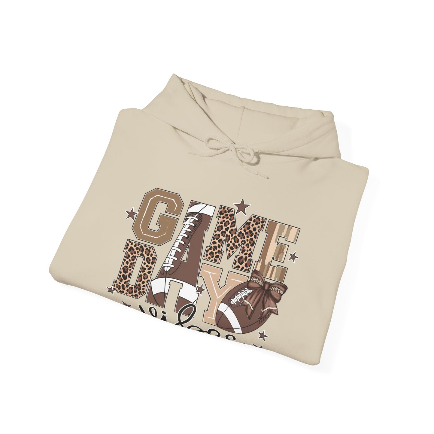 Football Game Day Vibes  Heavy Blend™ Hooded Sweatshirt