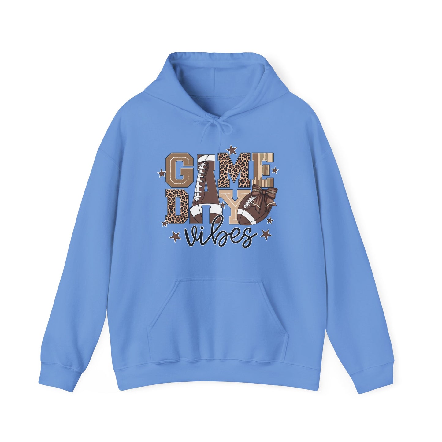 Football Game Day Vibes  Heavy Blend™ Hooded Sweatshirt