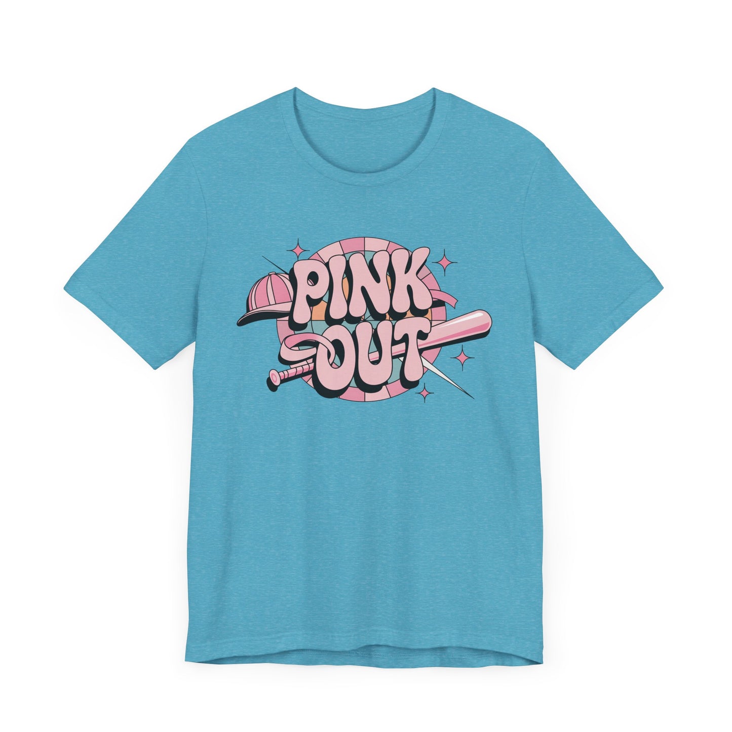 Baseball Pink Out Jersey Short Sleeve Tee