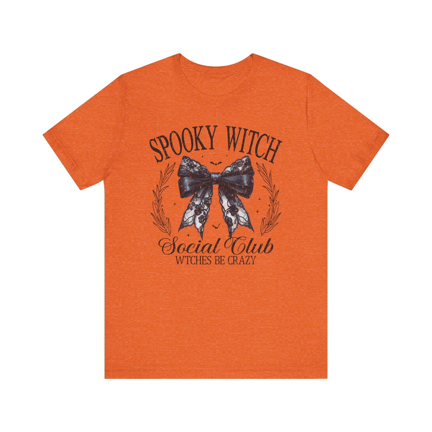 Spooky Witch Social Club Jersey Short Sleeve Tee