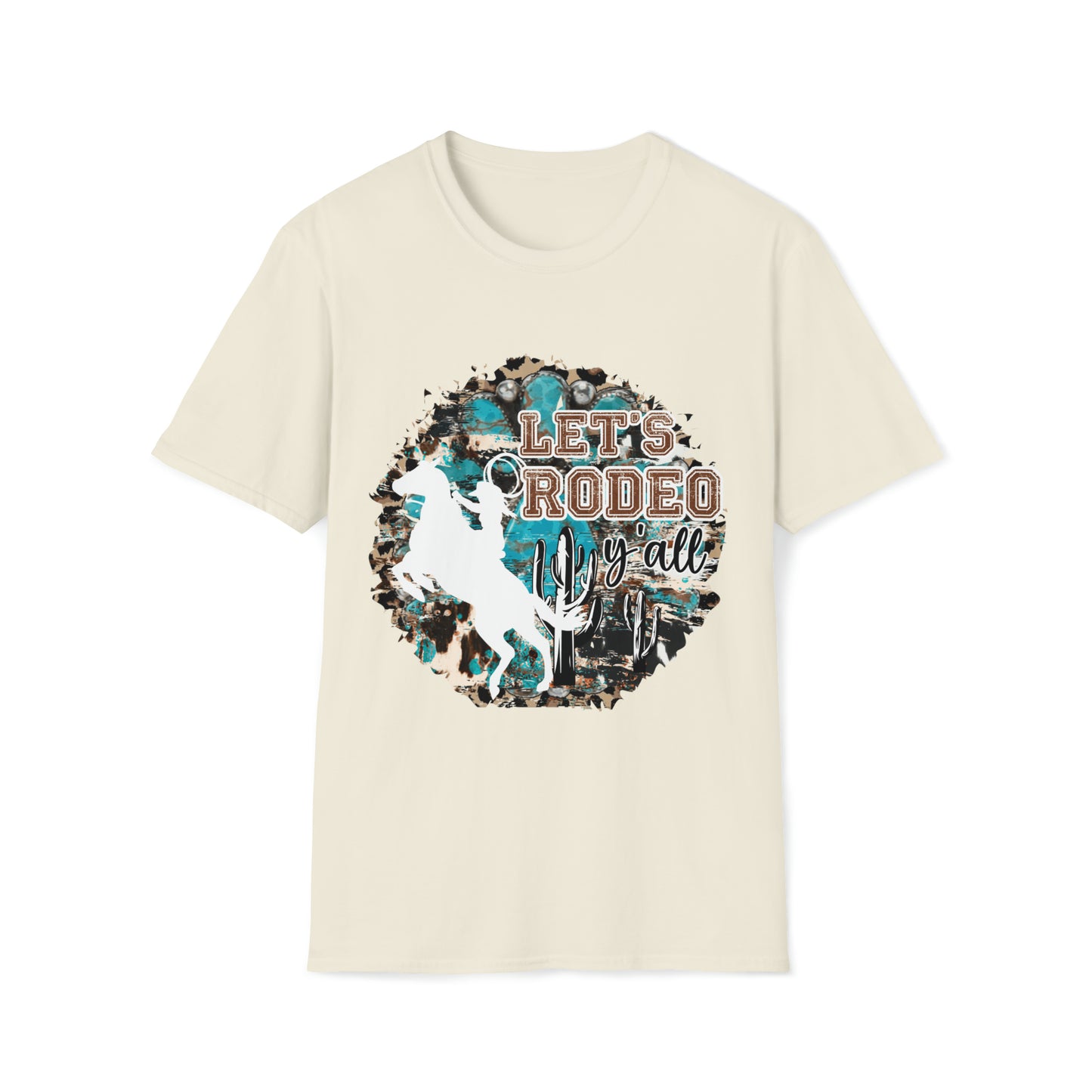 Let’s Rodeo Yall Softstyle T-Shirt