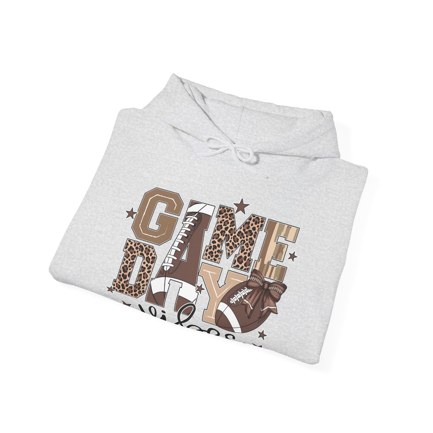 Football Game Day Vibes  Heavy Blend™ Hooded Sweatshirt