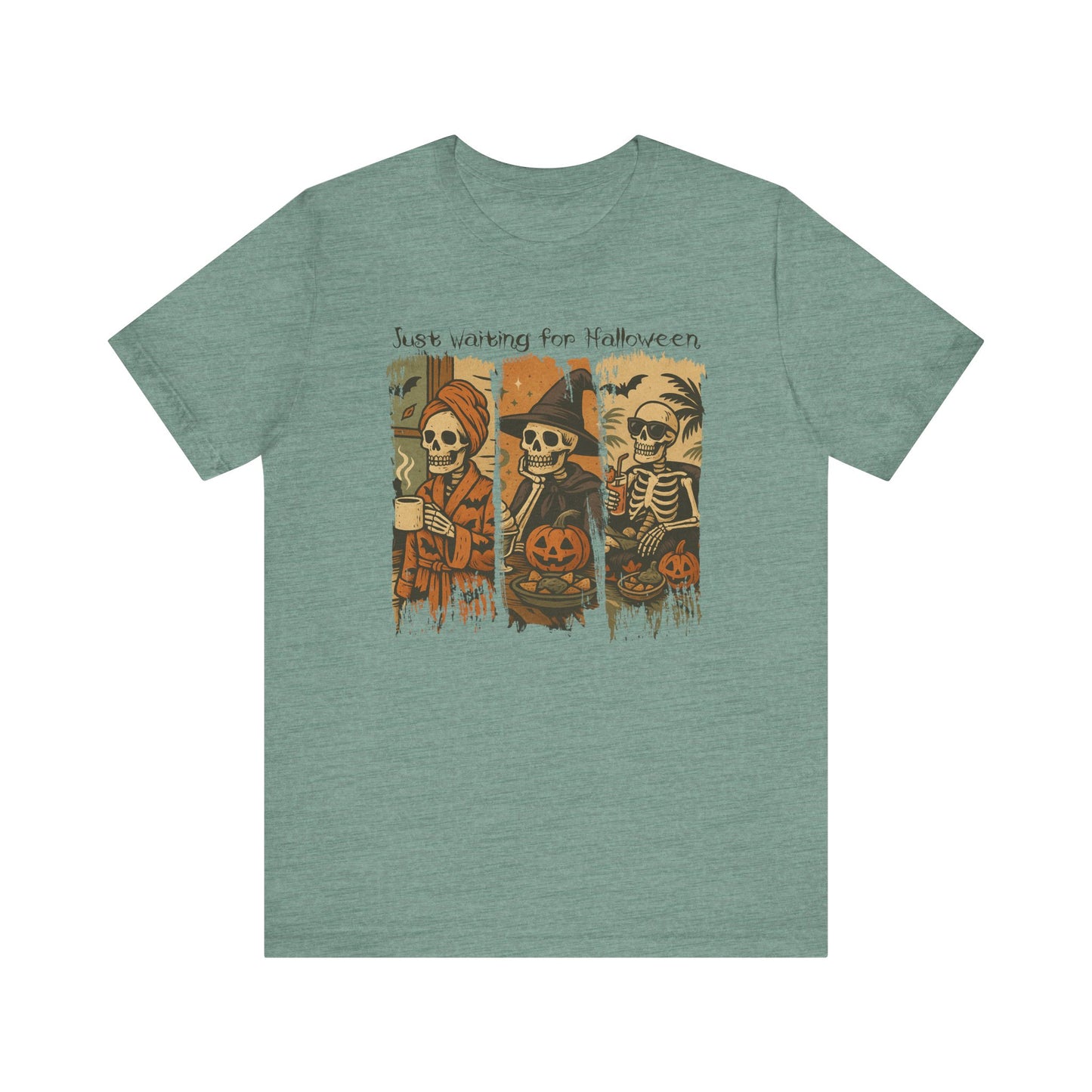 Waiting For Halloween Jersey Short Sleeve Tee