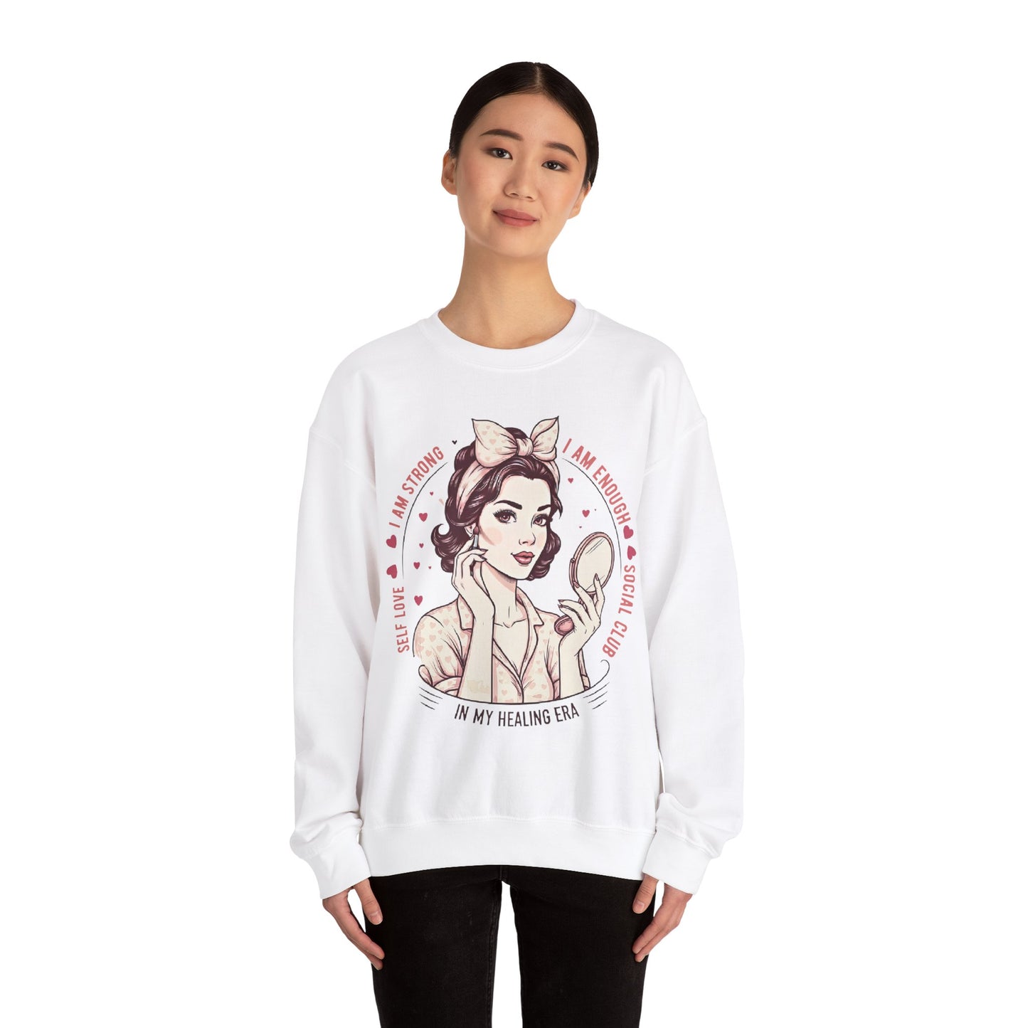 In My Healing Era Heavy Blend™ Crewneck Sweatshirt