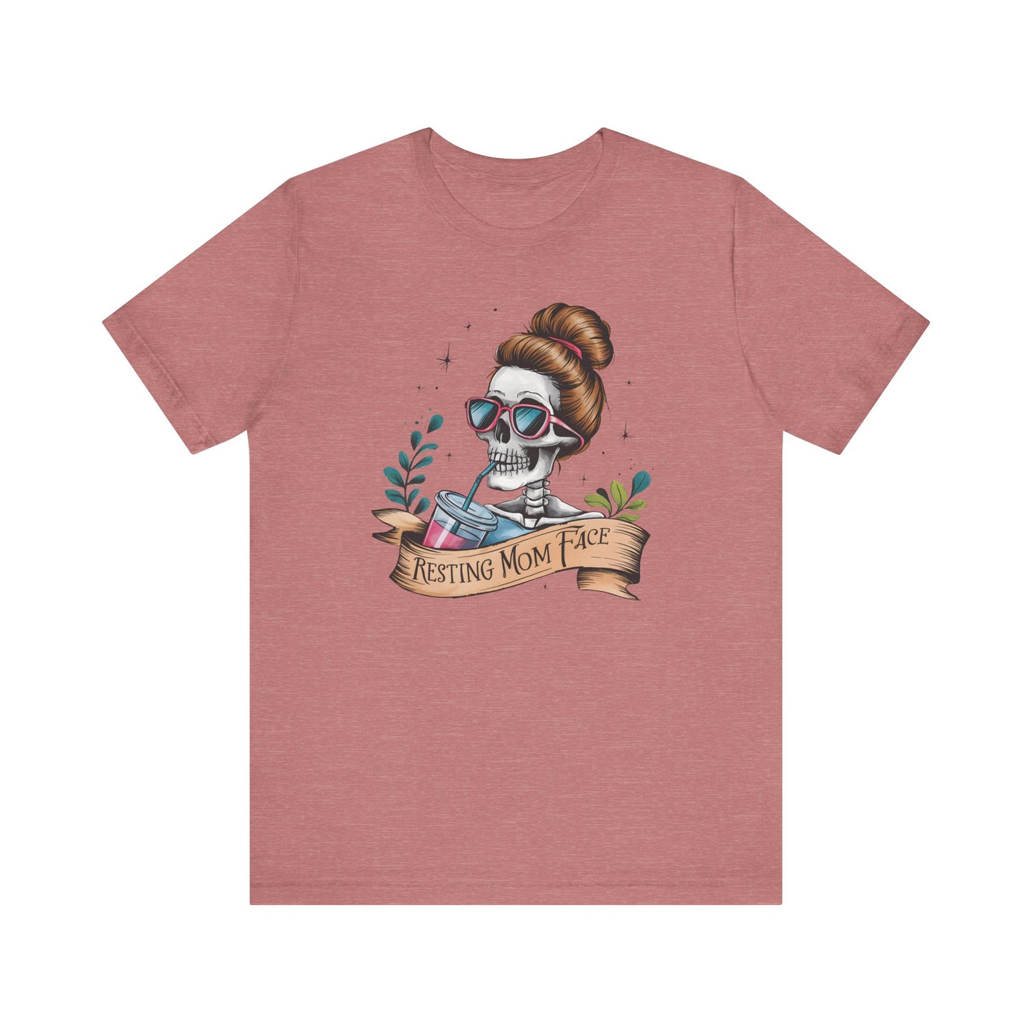 Resting Mom Face Jersey Short Sleeve Tee