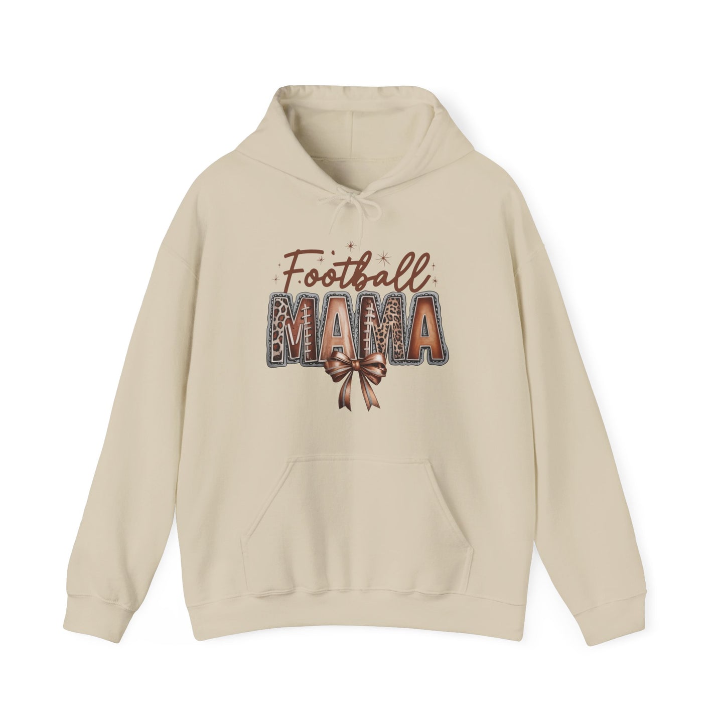Football Mama  Heavy Blend™ Hooded Sweatshirt