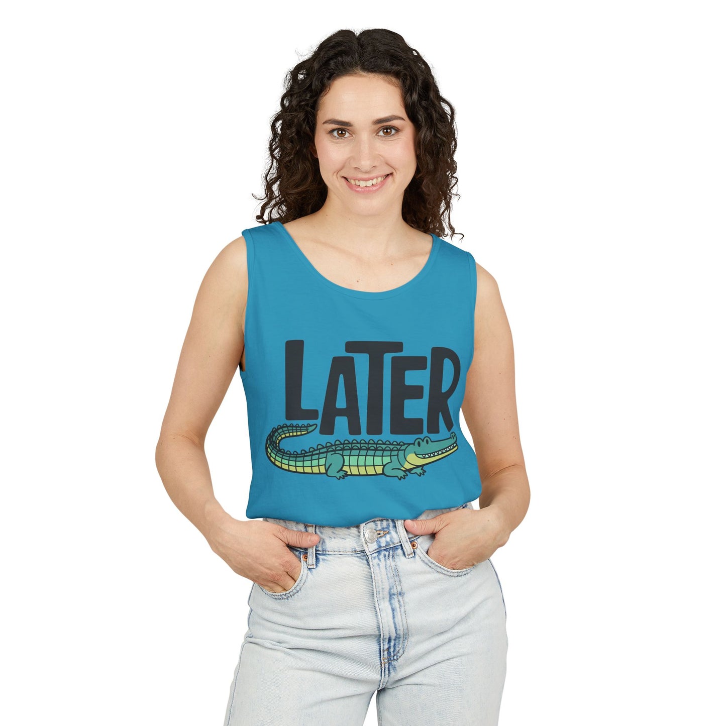 Later Gator Garment-Dyed Tank Top