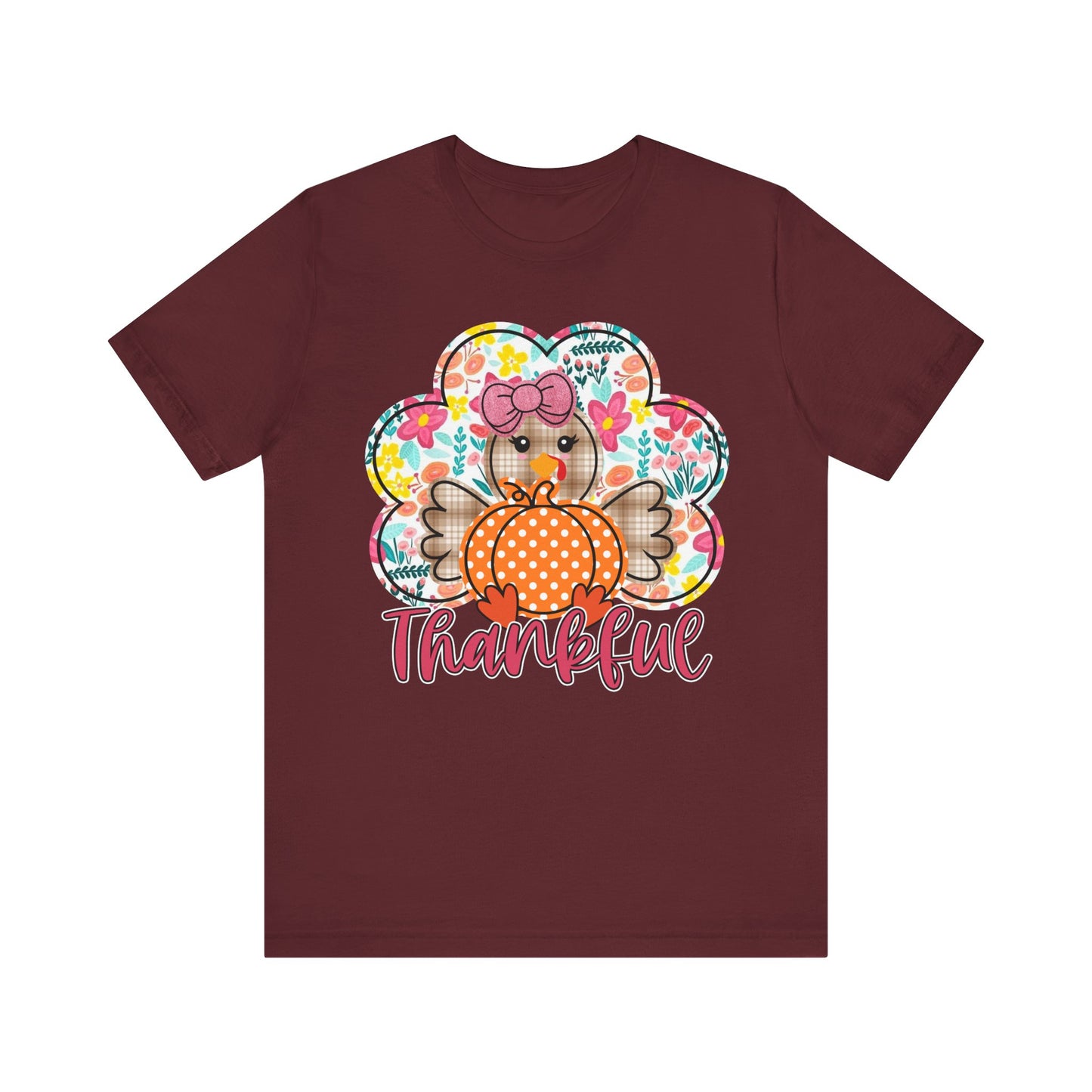 Thankful Turkey Jersey Short Sleeve Tee