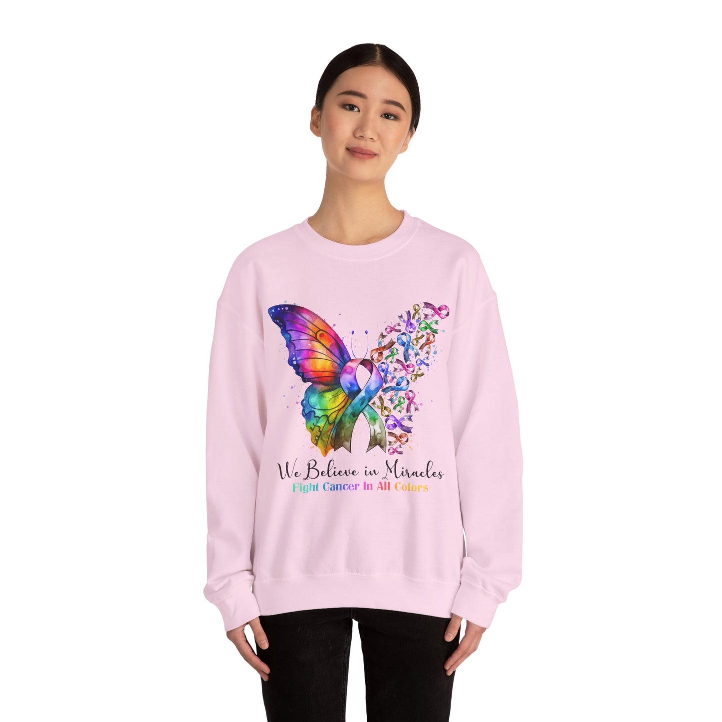 Fight Cancer In All Colors Heavy Blend™ Crewneck