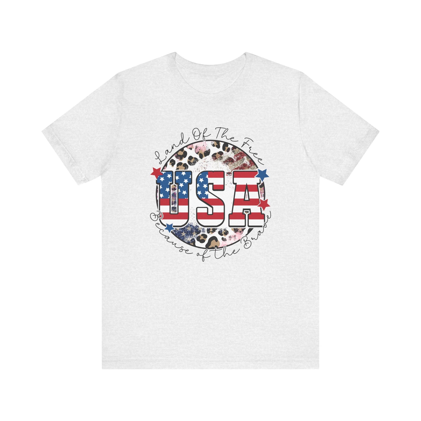 Land Of The Free Jersey Short Sleeve Tee