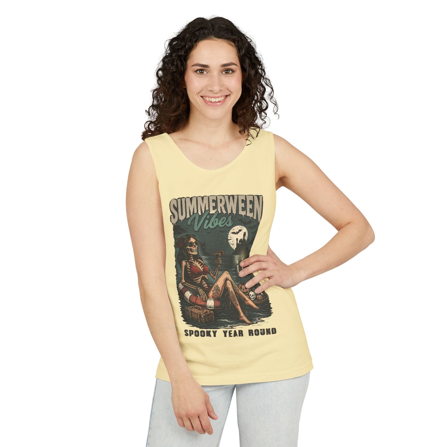 Summerween Garment-Dyed Tank Top