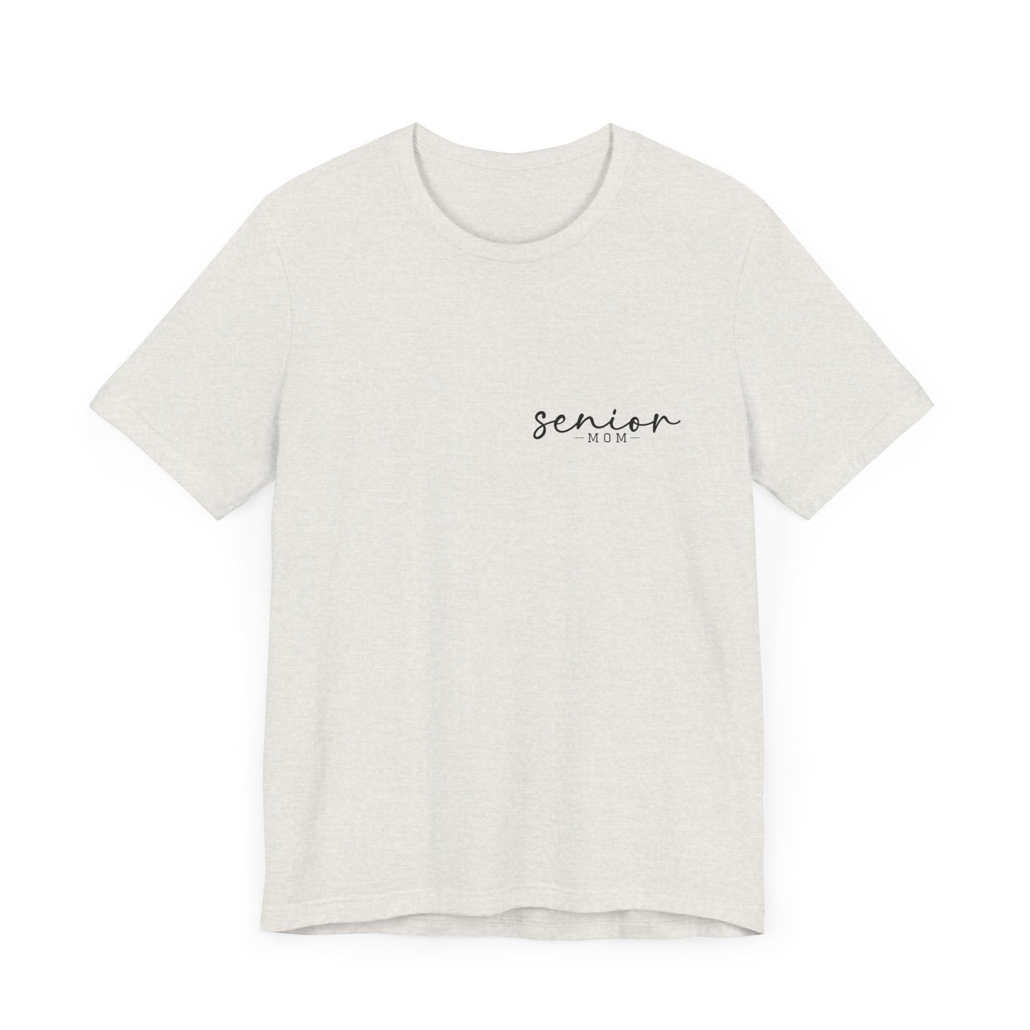 Senior Mom Pocket Jersey Short Sleeve Tee