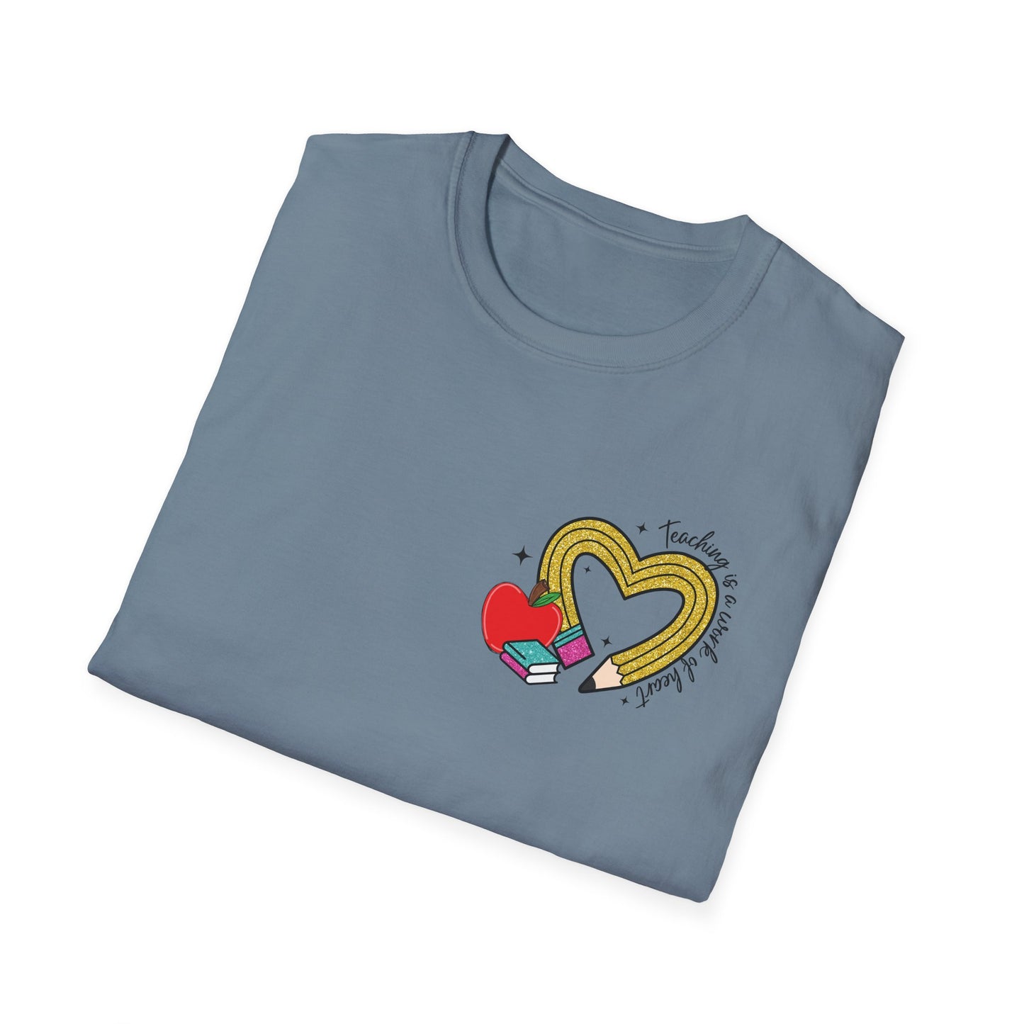 Teaching is a Work of the Heart Softstyle T-Shirt