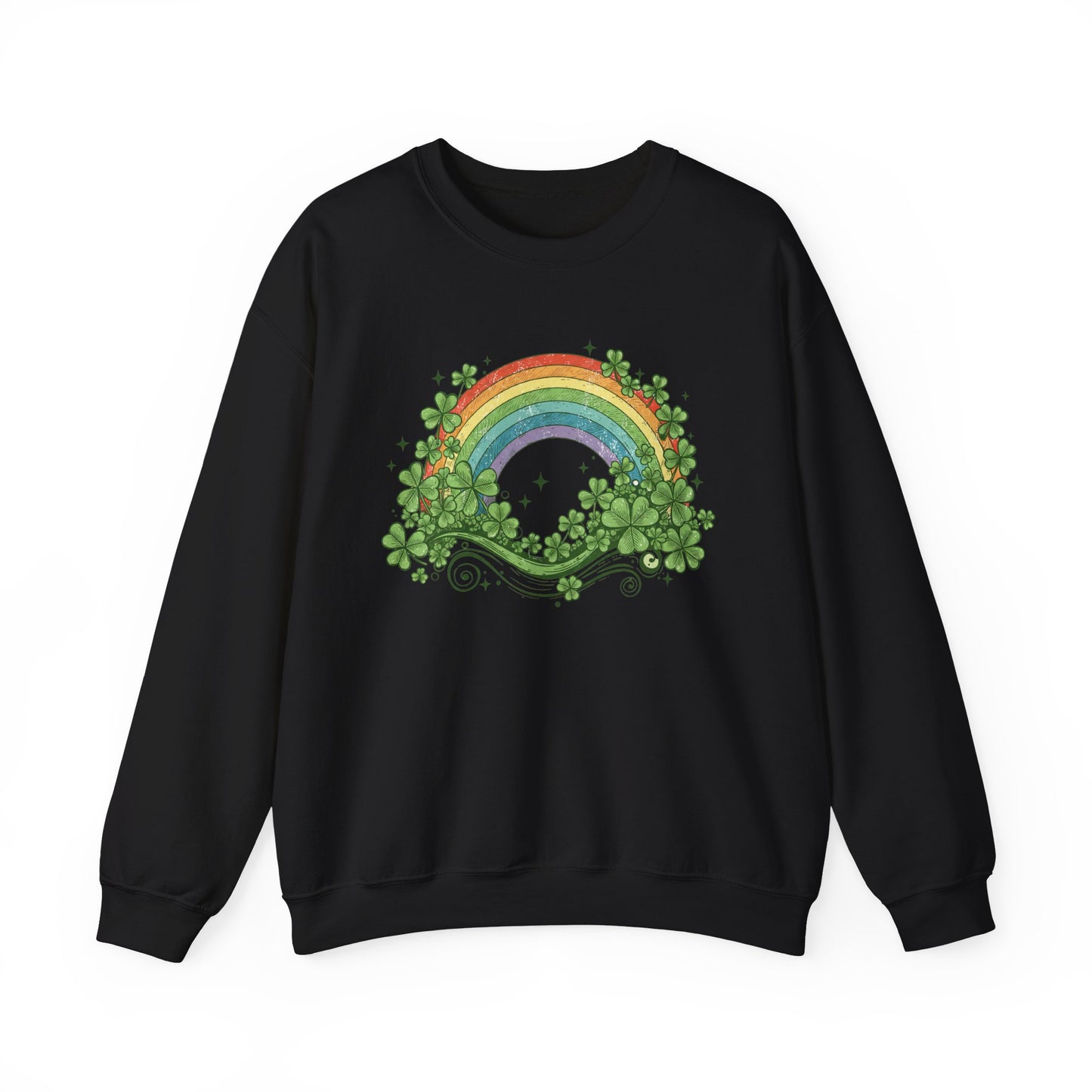 Lucky Rainbow Heavy Blend™ Crewneck Sweatshirt