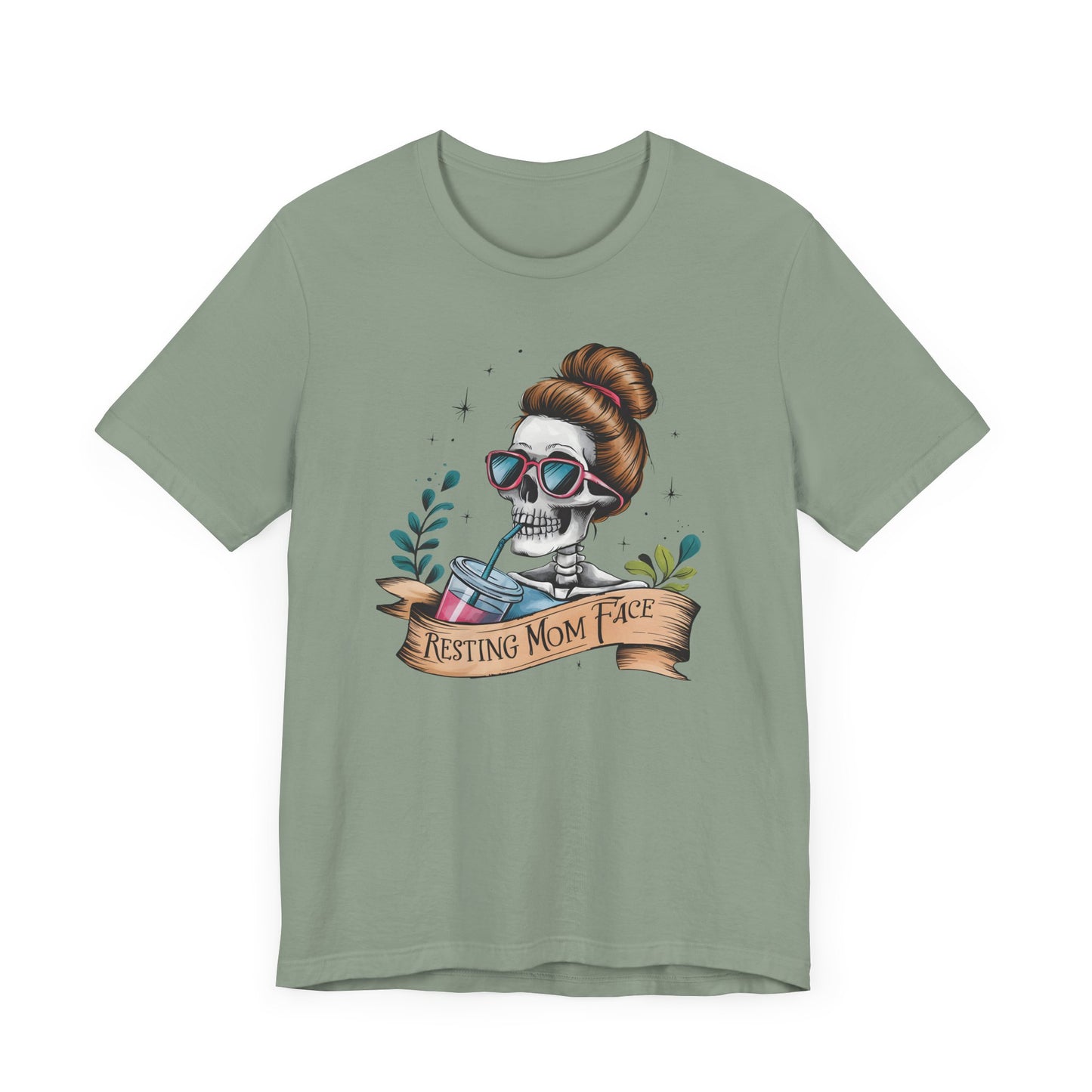 Resting Mom Face Jersey Short Sleeve Tee