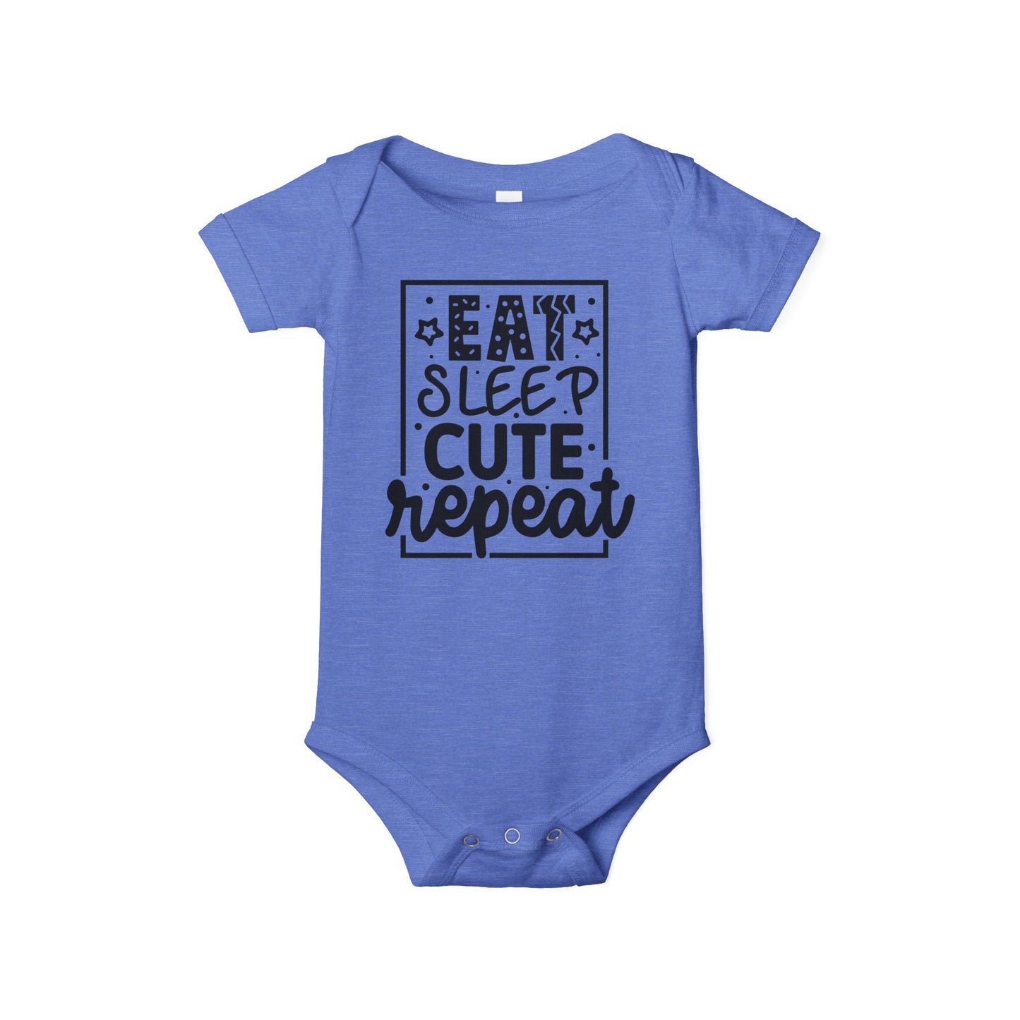 Eat Sleep Cute Repeat Infant Jersey One Piece