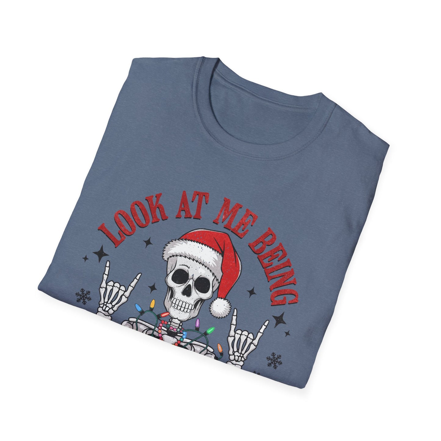 Festive Skellie Softstyle T-Shirt