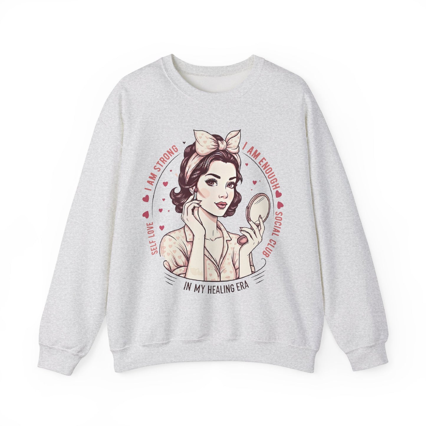 In My Healing Era Heavy Blend™ Crewneck Sweatshirt