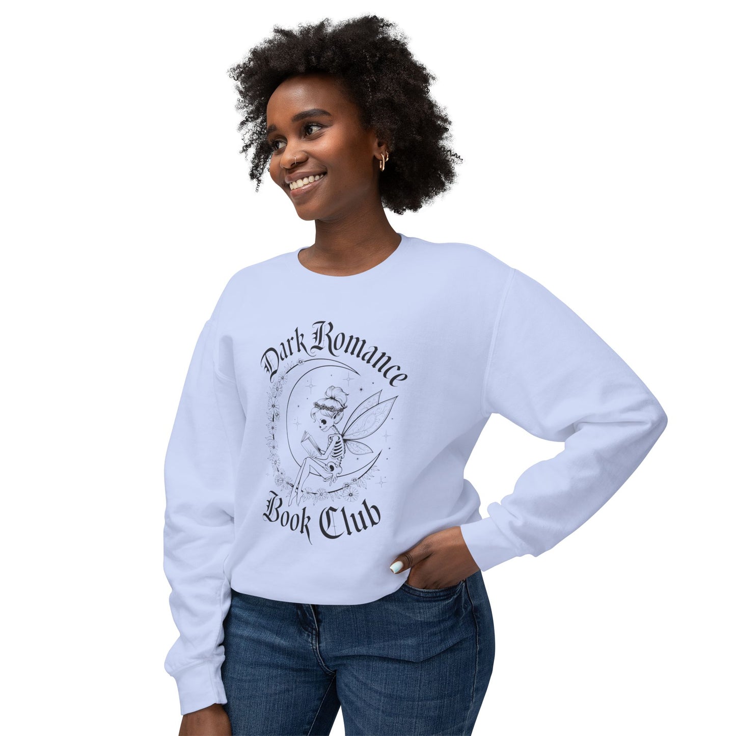 Dark Romance Book Club Lightweight Crewneck Sweatshirt