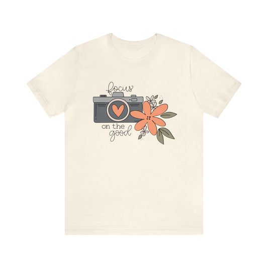 Focus On The Good Jersey Short Sleeve Tee