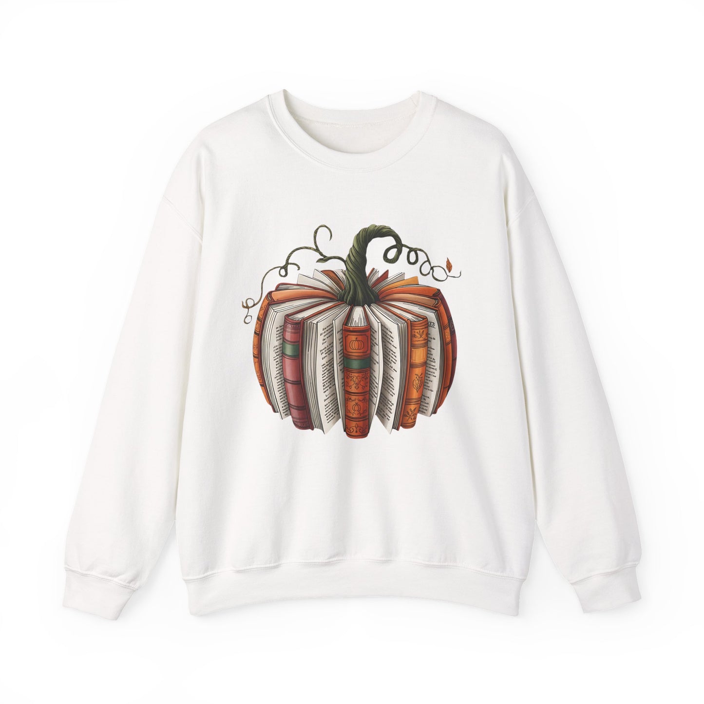 Book Pumpkin Heavy Blend™ Crewneck Sweatshirt