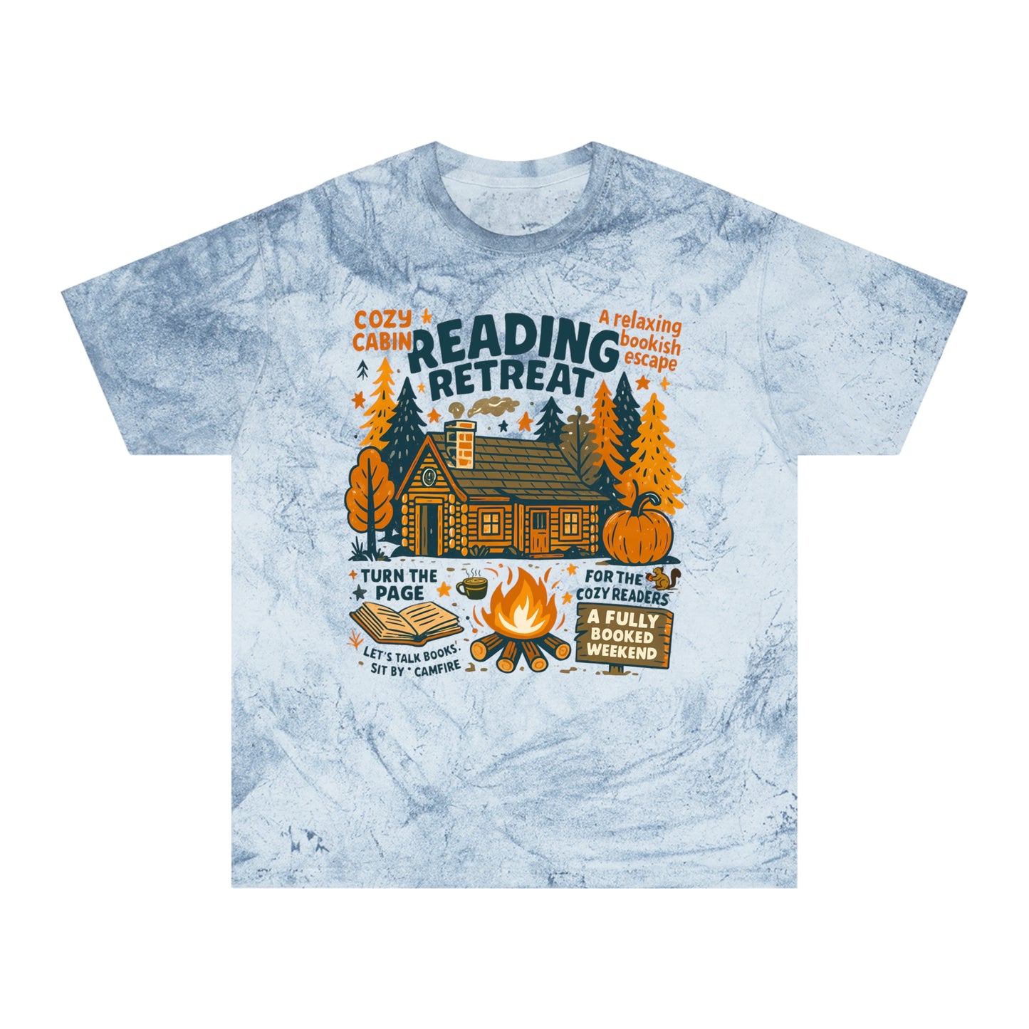Reading Retreat Color Blast T-Shirt