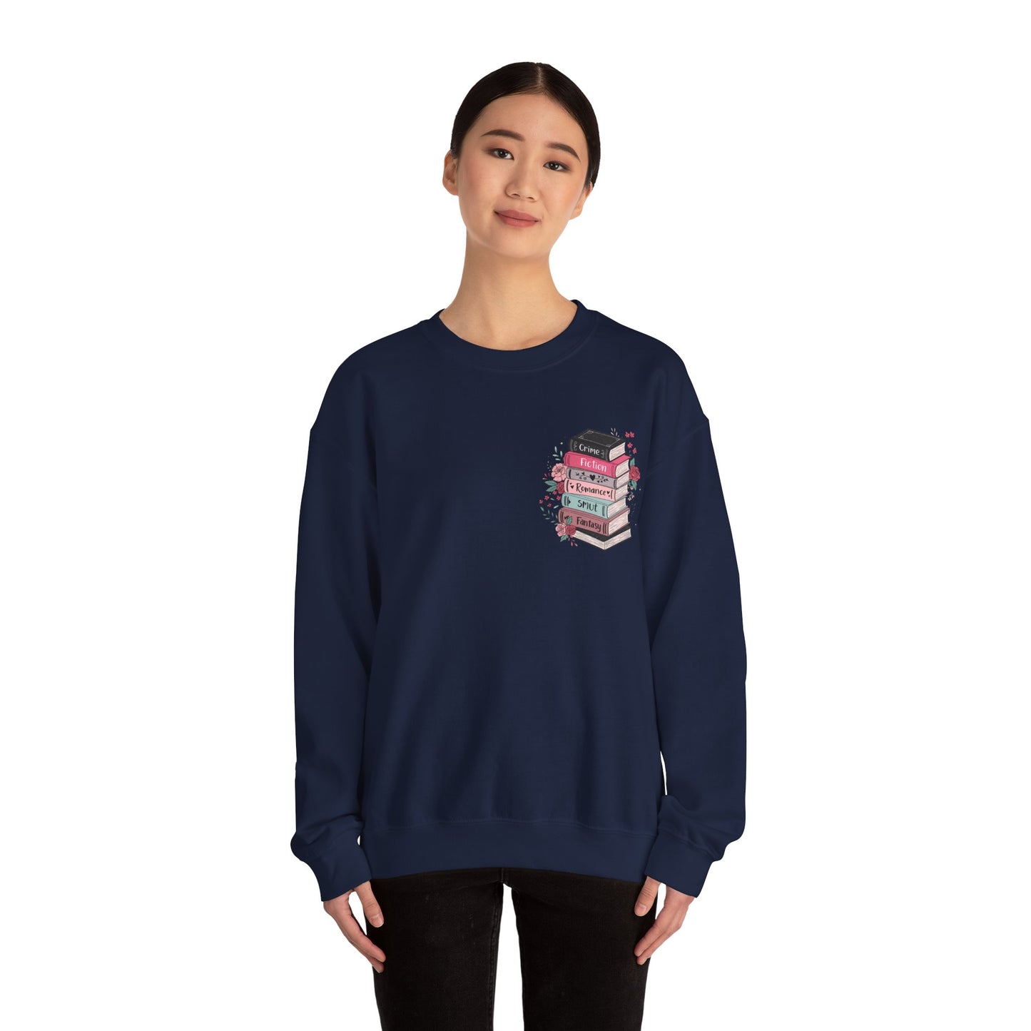 The Stack of Books  Heavy Blend™ Crewneck Sweatshirt