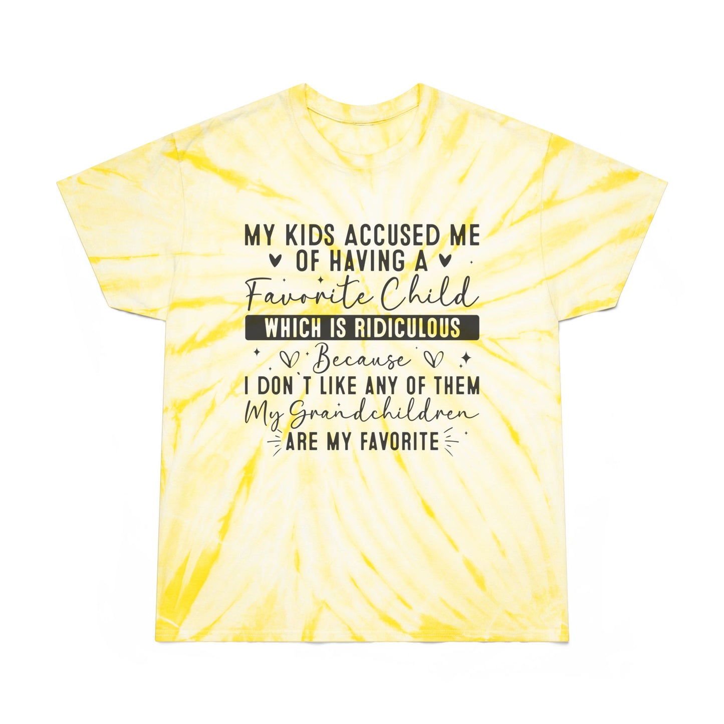 Grandmas Favorite Tie-Dye Tee, Cyclone