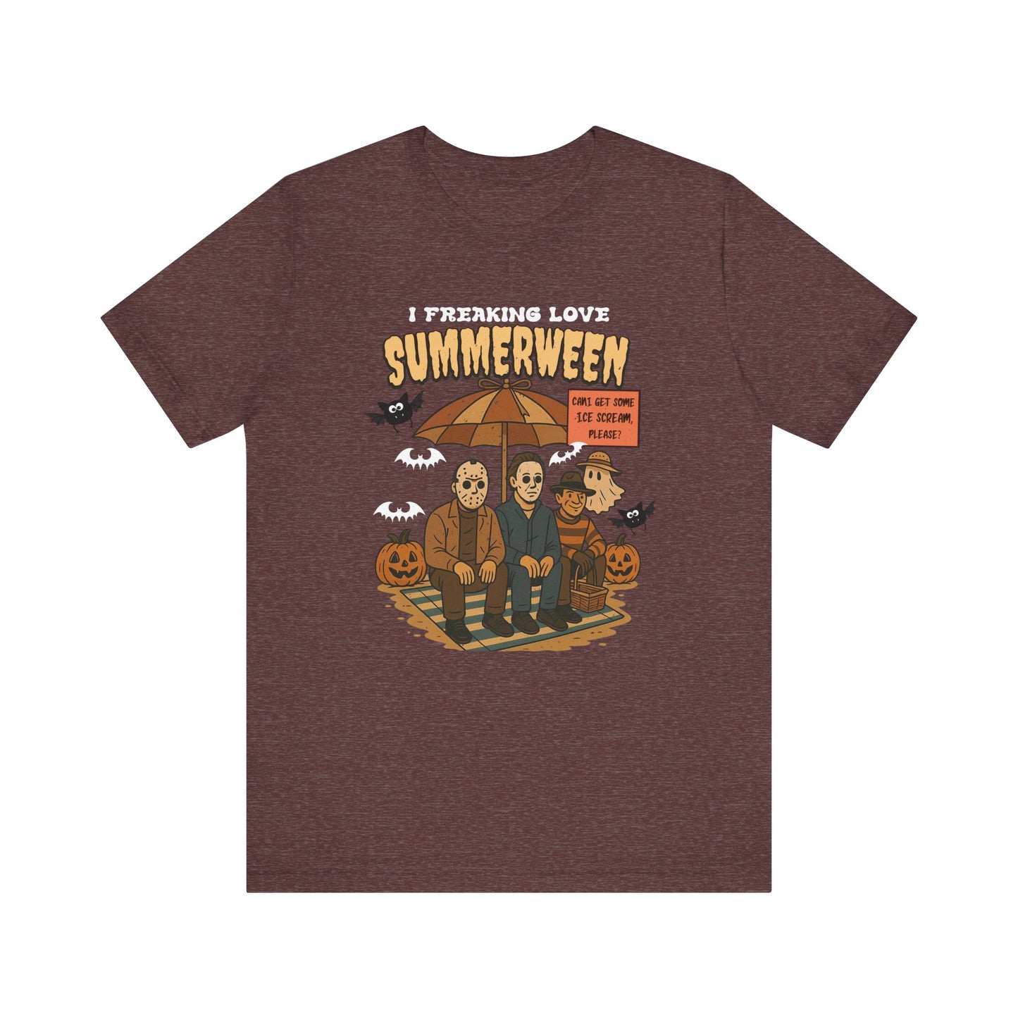 I Freaking Love Summerween Jersey Short Sleeve Tee