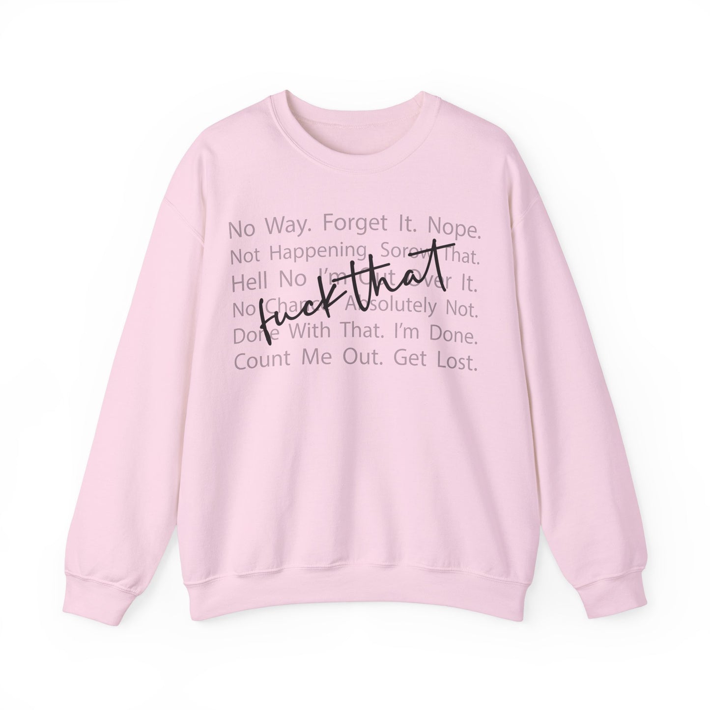 F That Heavy Blend™ Crewneck Sweatshirt