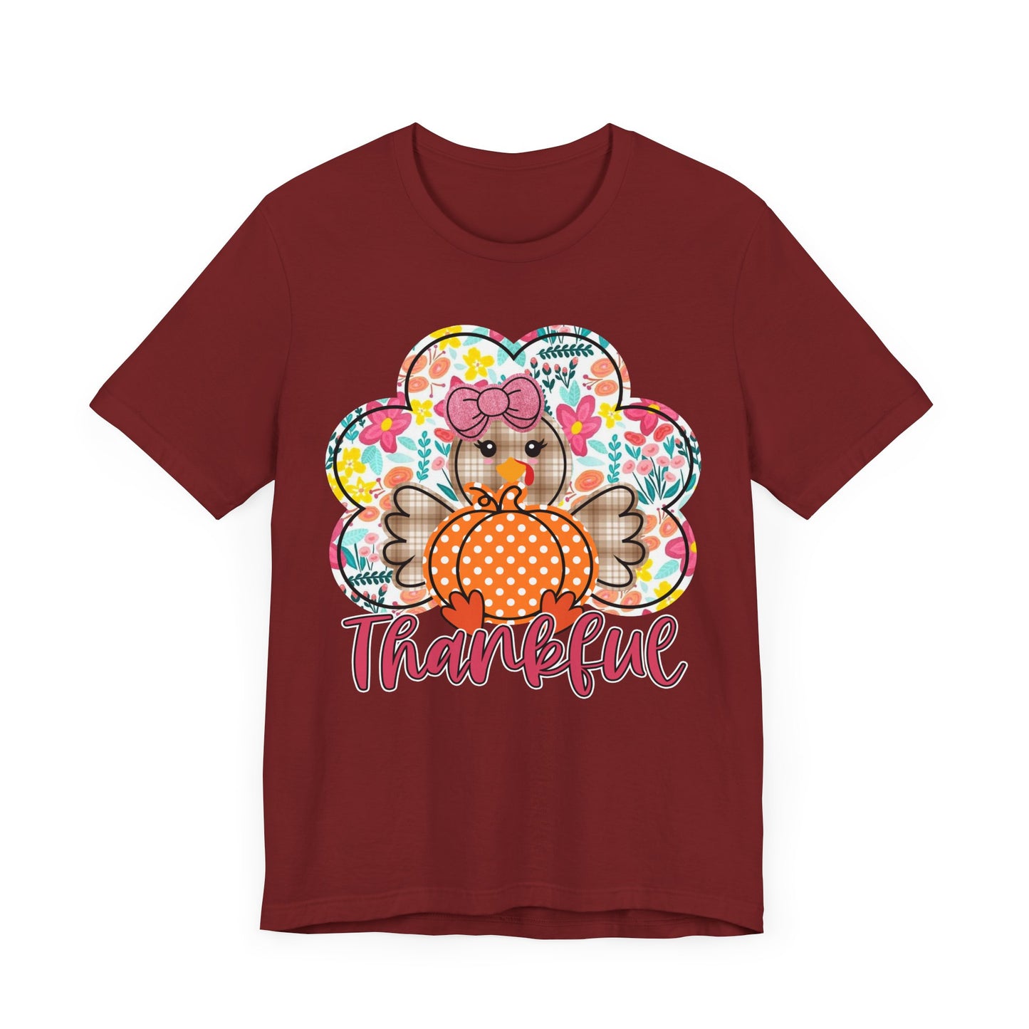 Thankful Turkey Jersey Short Sleeve Tee