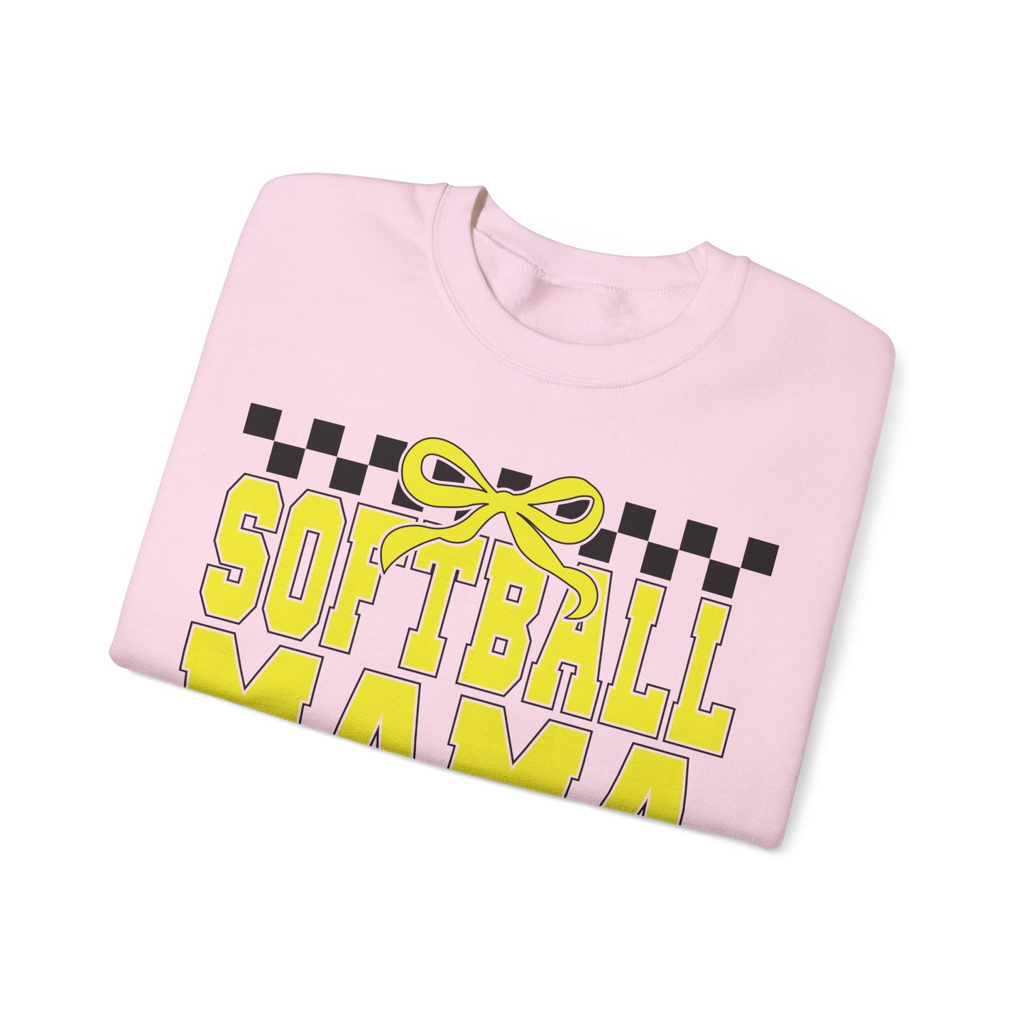 Softball Mama Heavy Blend™ Crewneck Sweatshirt