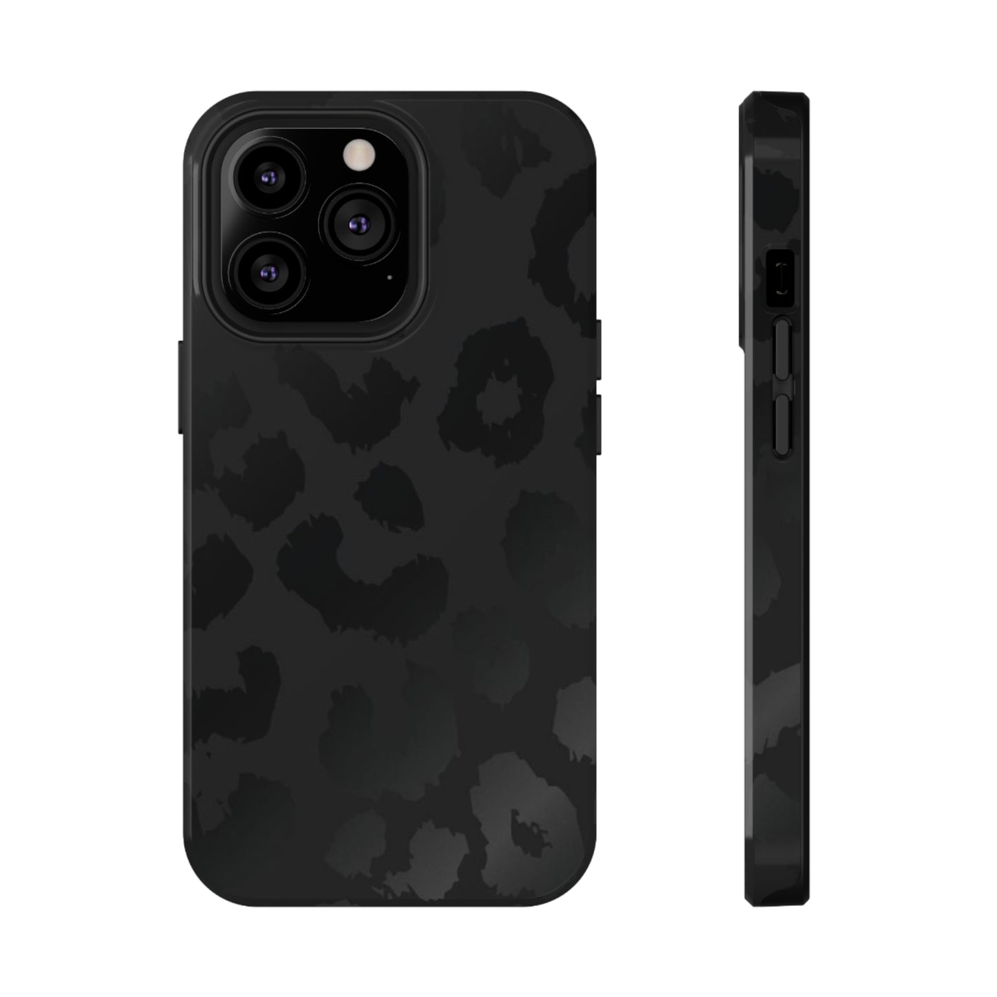 Black Leopard Phone Case