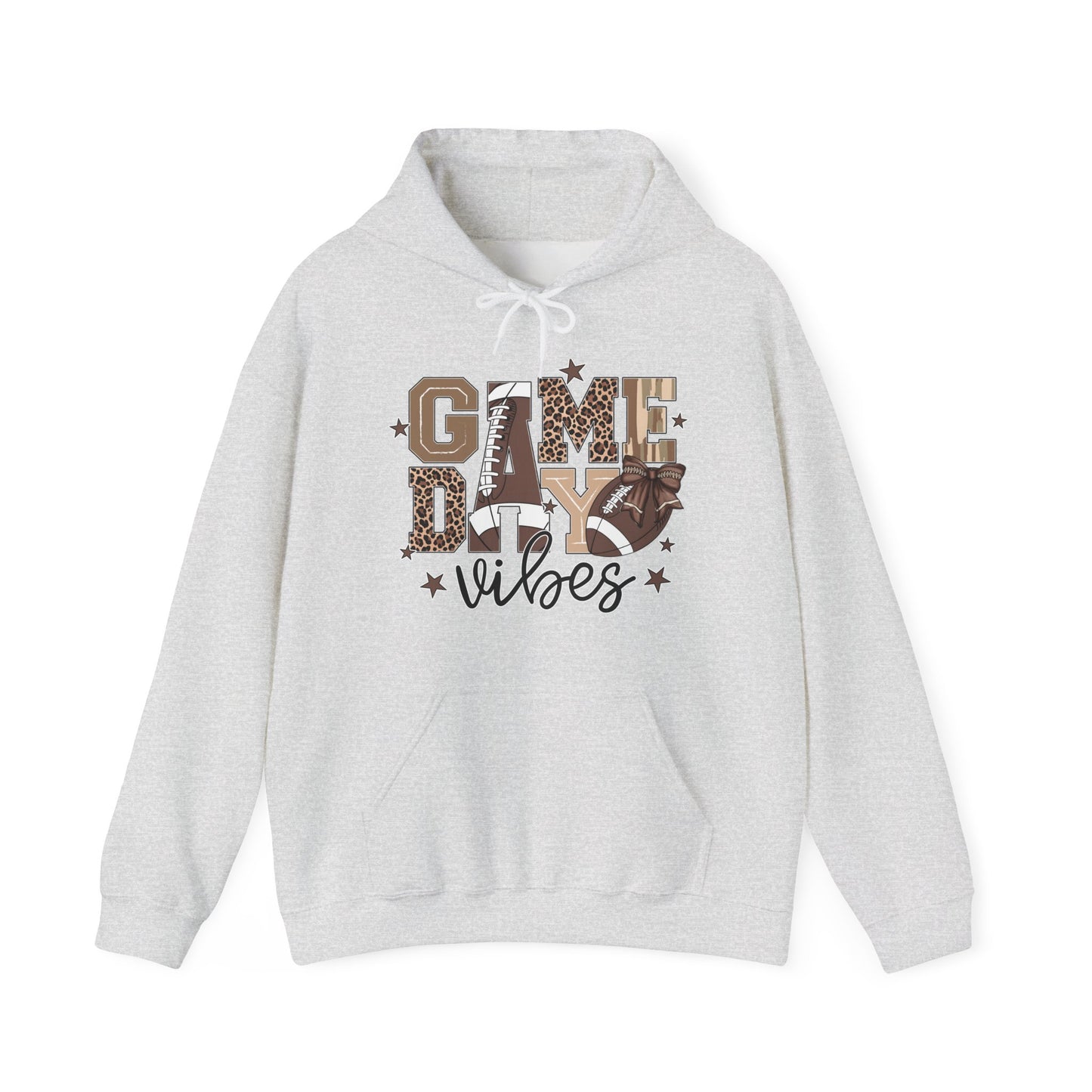 Football Game Day Vibes  Heavy Blend™ Hooded Sweatshirt